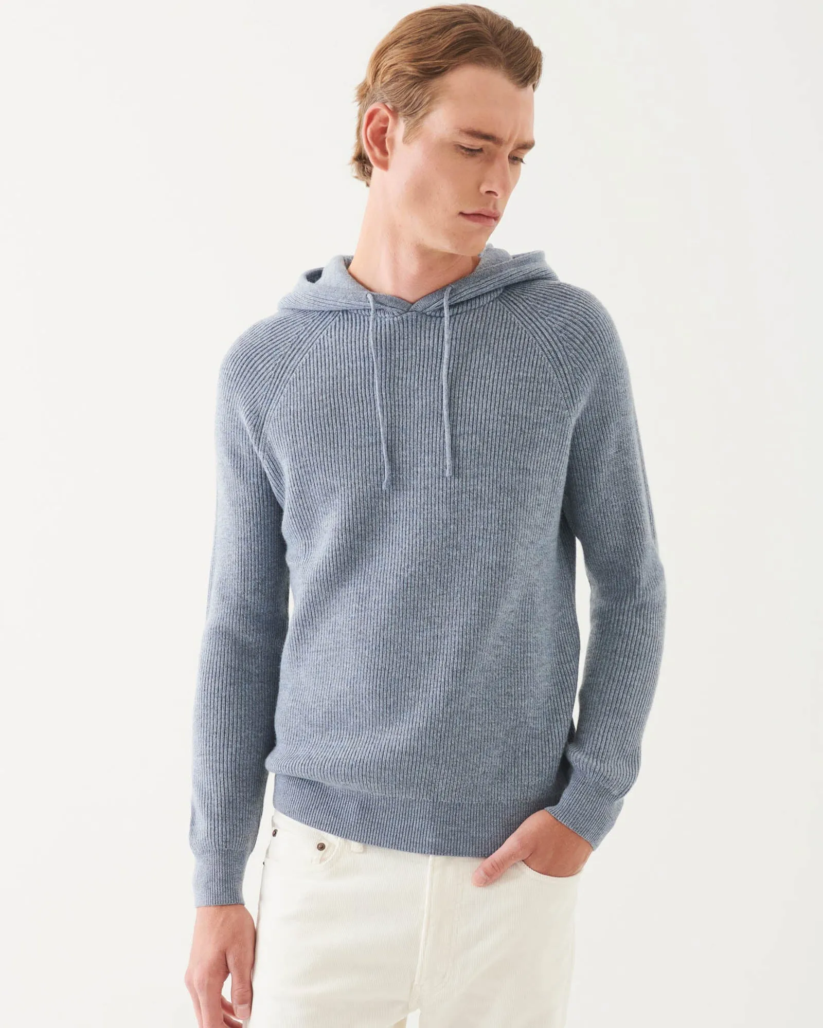 Merino Rib Hoodie sold by TNT Fashion