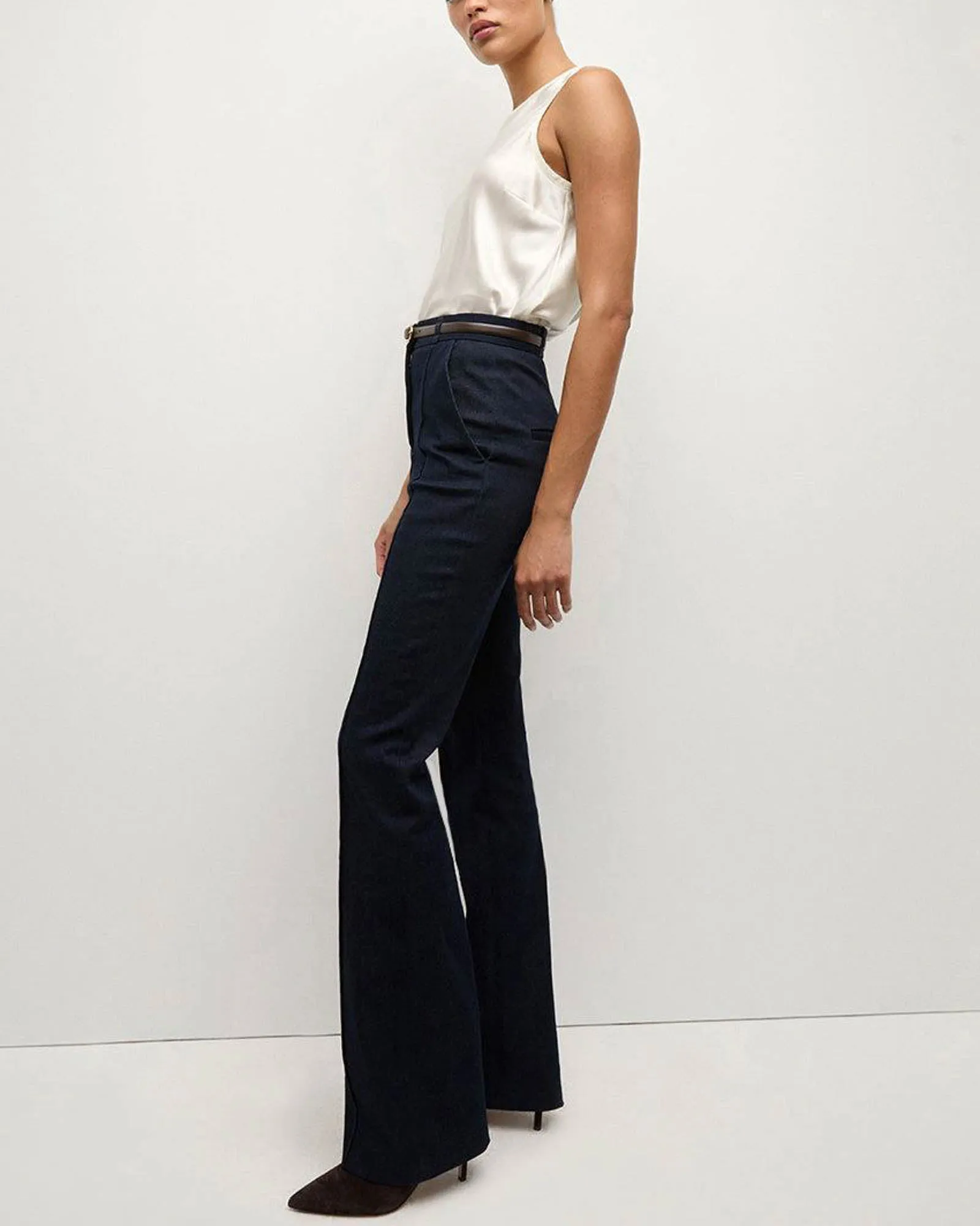 Gracie Belted Denim Pants sold by TNT Fashion product image thumbnail 4