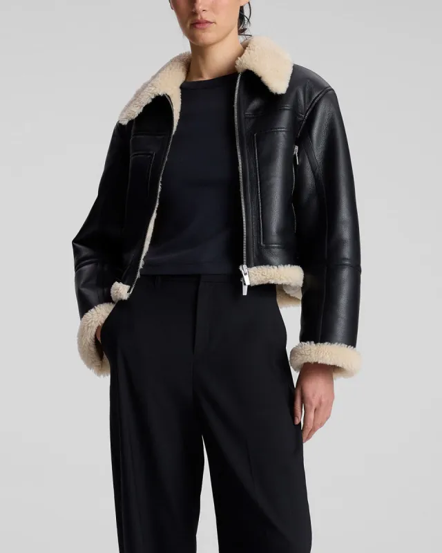 Avery Faux Shearling Jacket sold by TNT Fashion