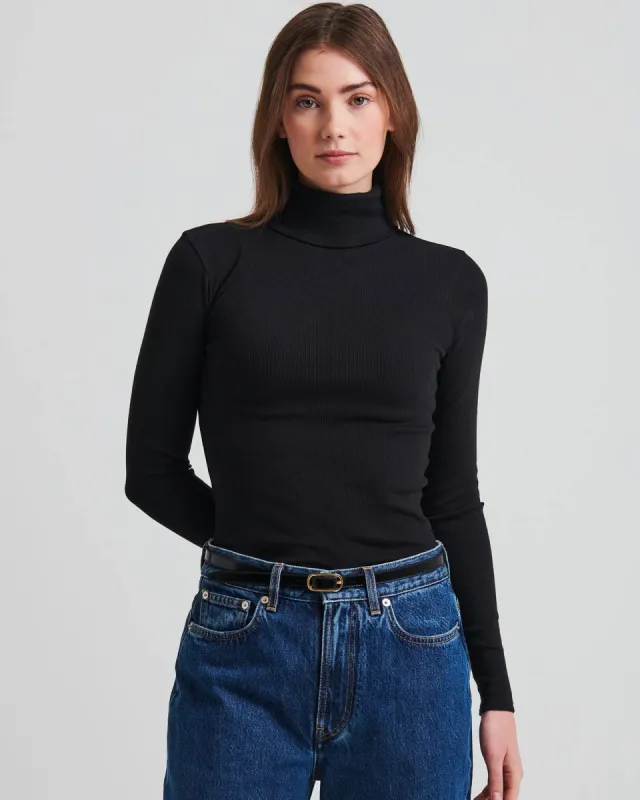 Long Sleeve Rib Turtleneck sold by TNT Fashion