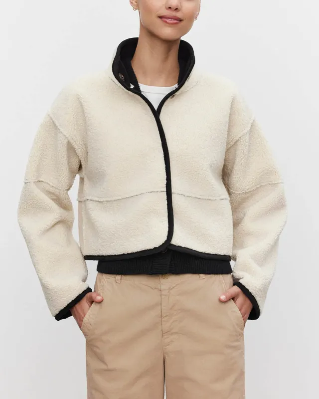 Sherpa Crop Jacket sold by TNT Fashion