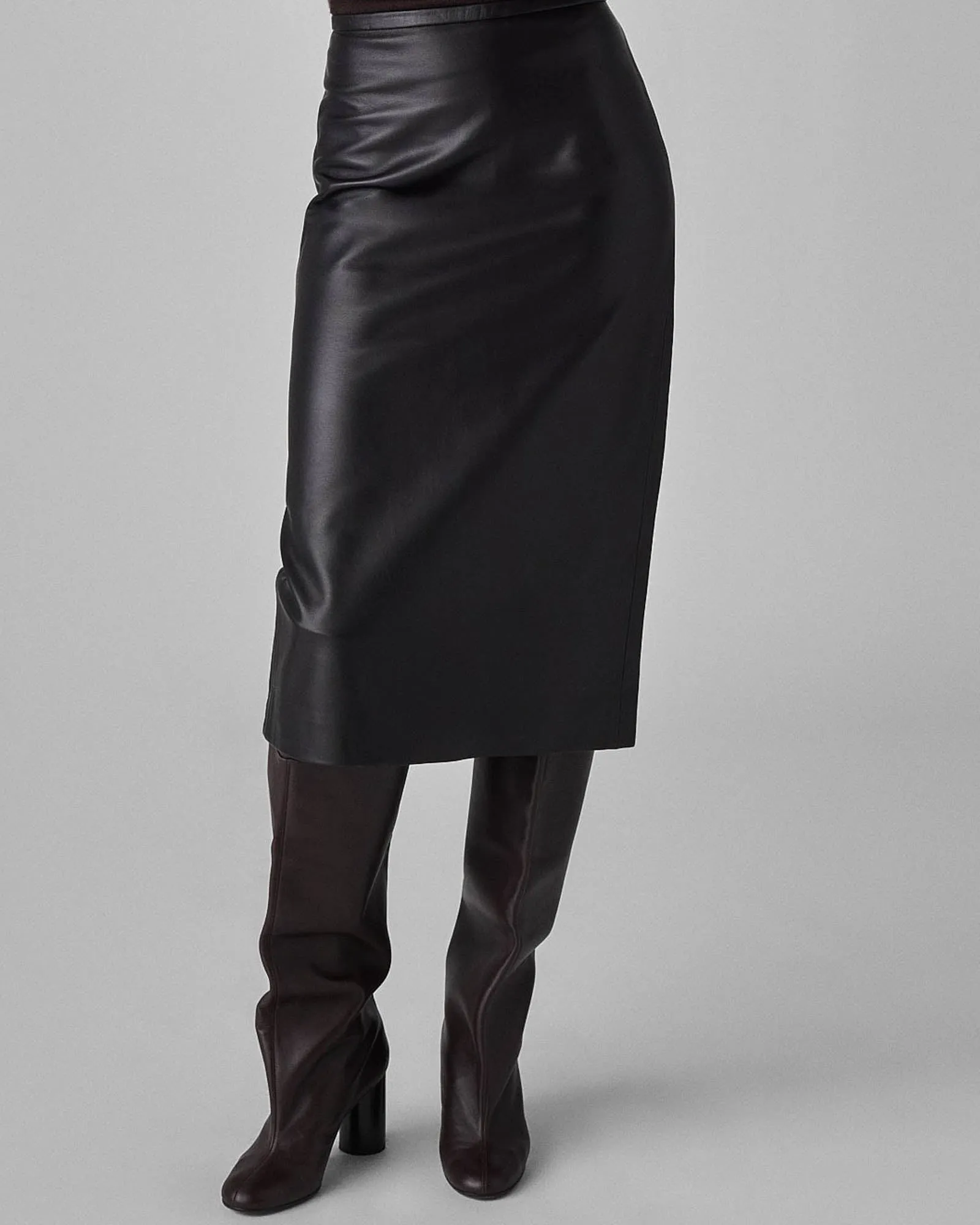 Leather Pencil Skirt sold by TNT Fashion