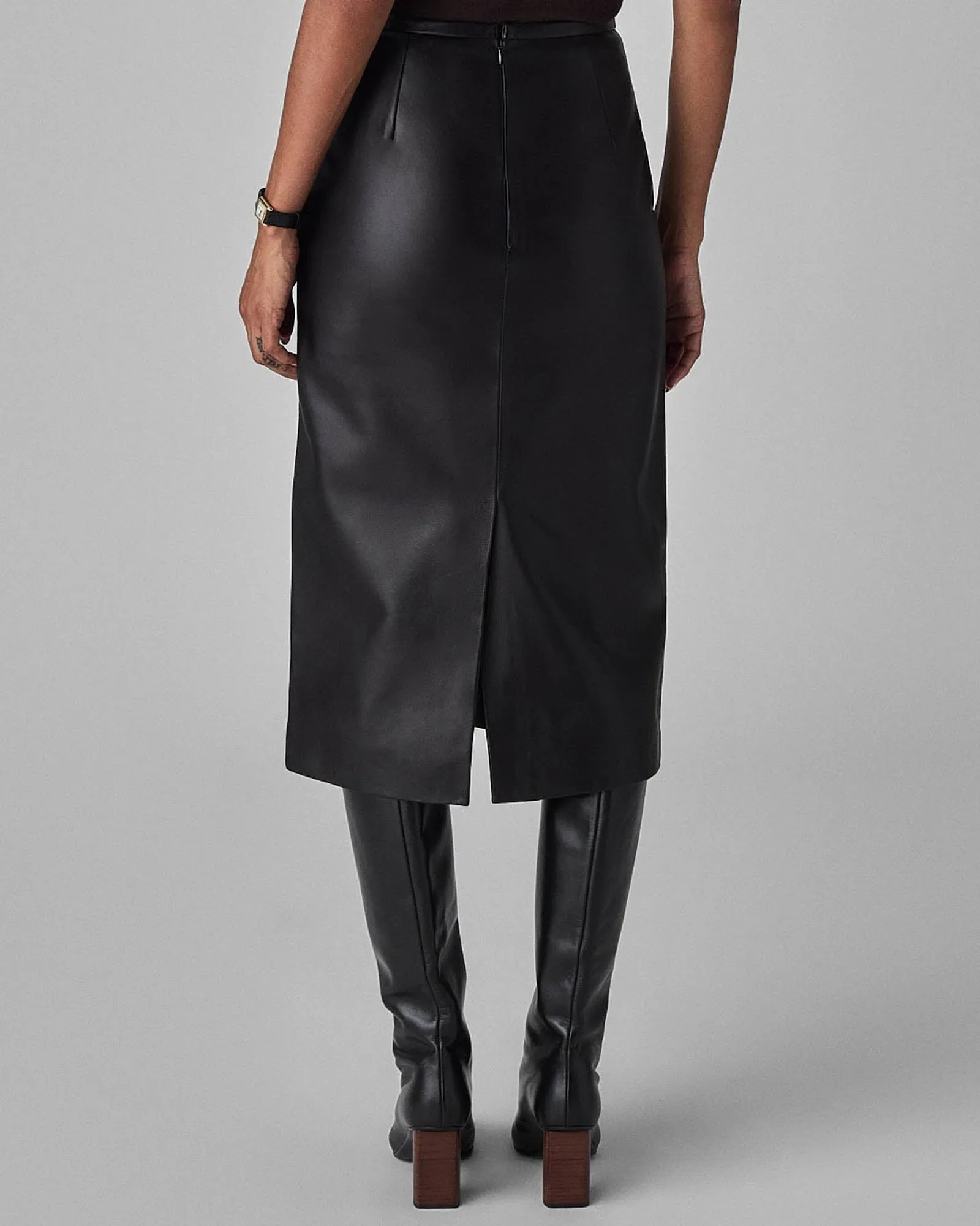 Leather Pencil Skirt sold by TNT Fashion product image thumbnail 3