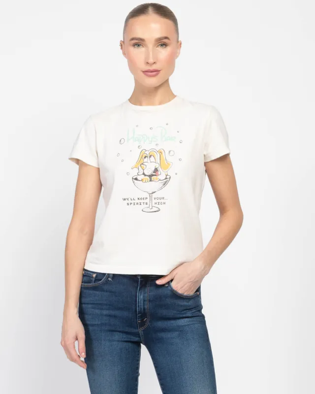 Classic T-Shirt Happy's Bar made by Re/Done
