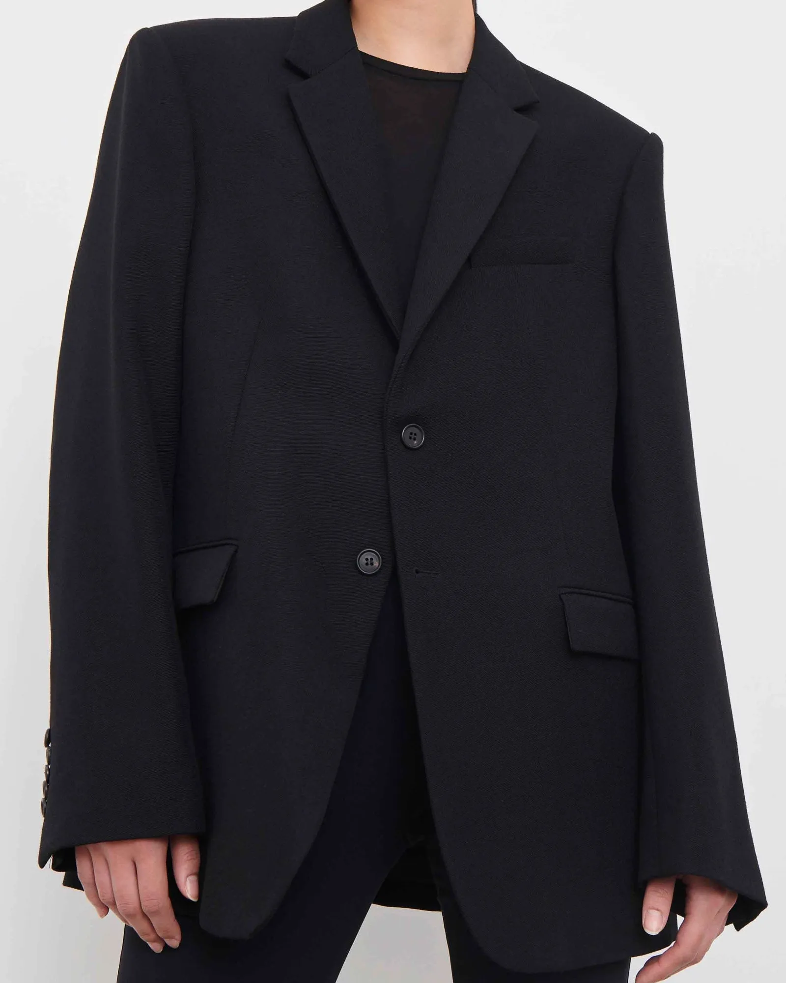 Oversized Single-Breasted Blazer sold by TNT Fashion product image thumbnail 5