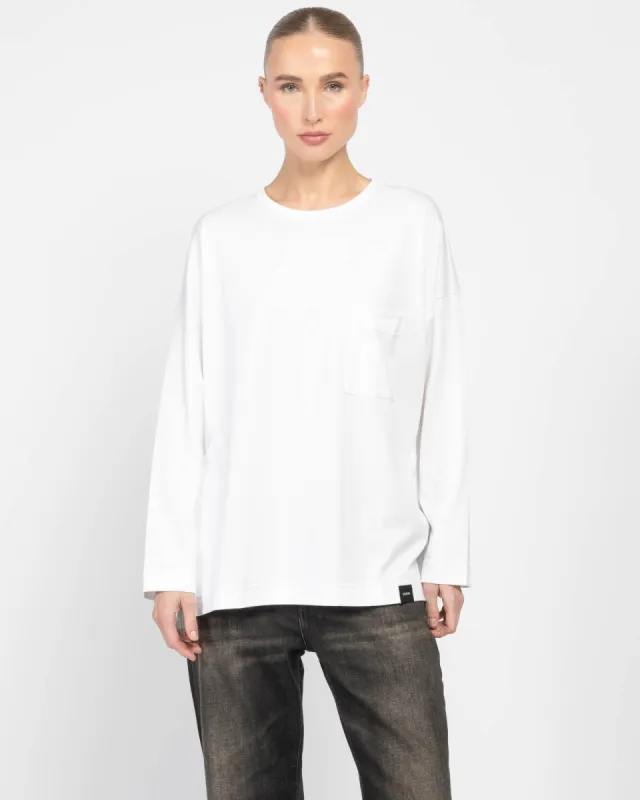 Long Sleeve Square Loose T-Shirt sold by TNT Fashion