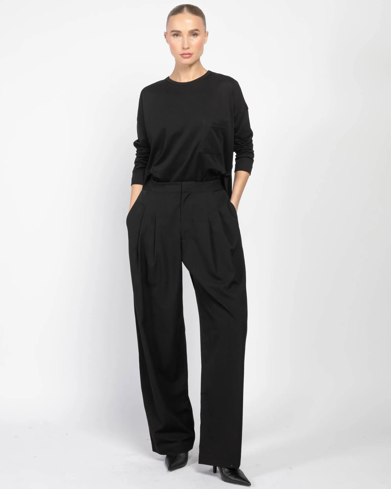 Long Sleeve Square Loose T-Shirt sold by TNT Fashion product image thumbnail 2