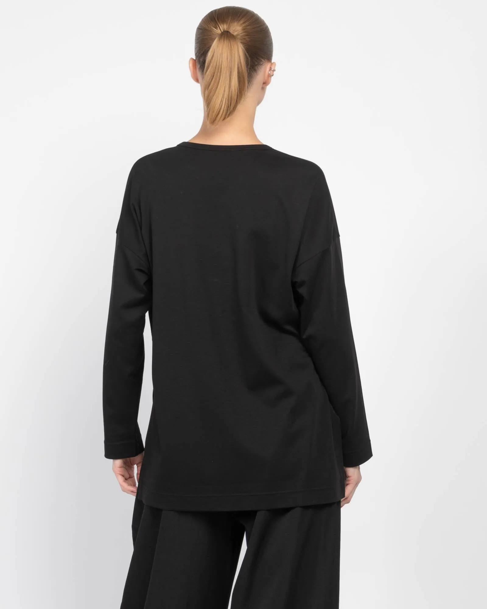 Long Sleeve Square Loose T-Shirt sold by TNT Fashion product image thumbnail 3