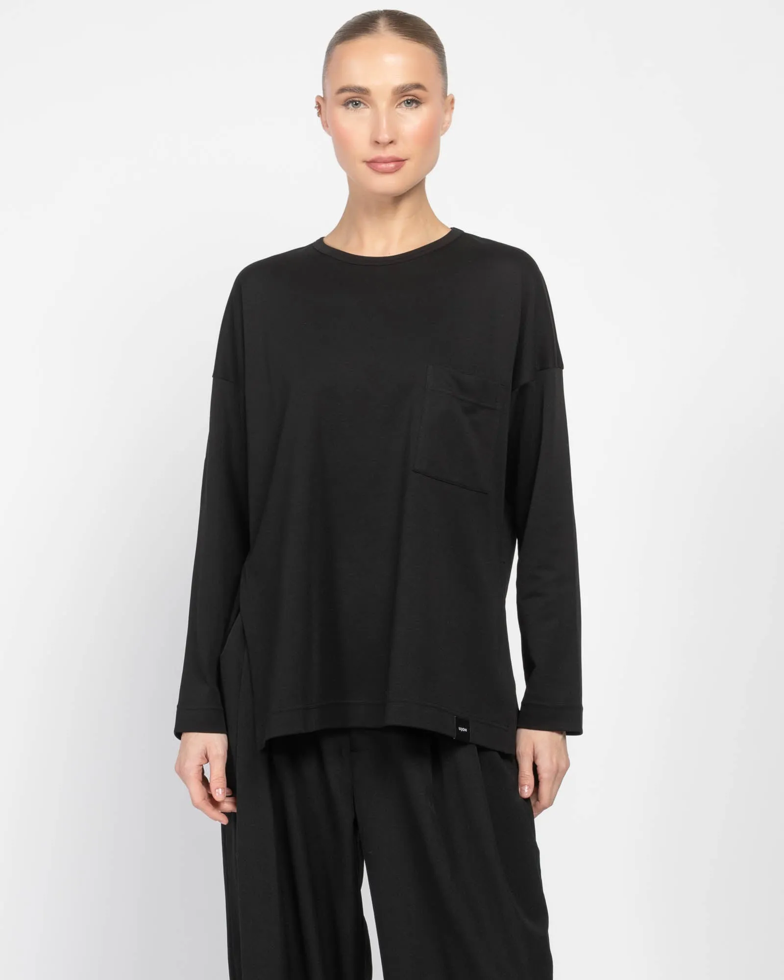 Long Sleeve Square Loose T-Shirt sold by TNT Fashion