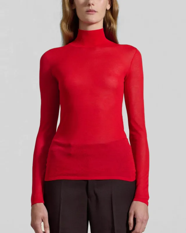 Sheer Turtleneck Sweater sold by TNT Fashion