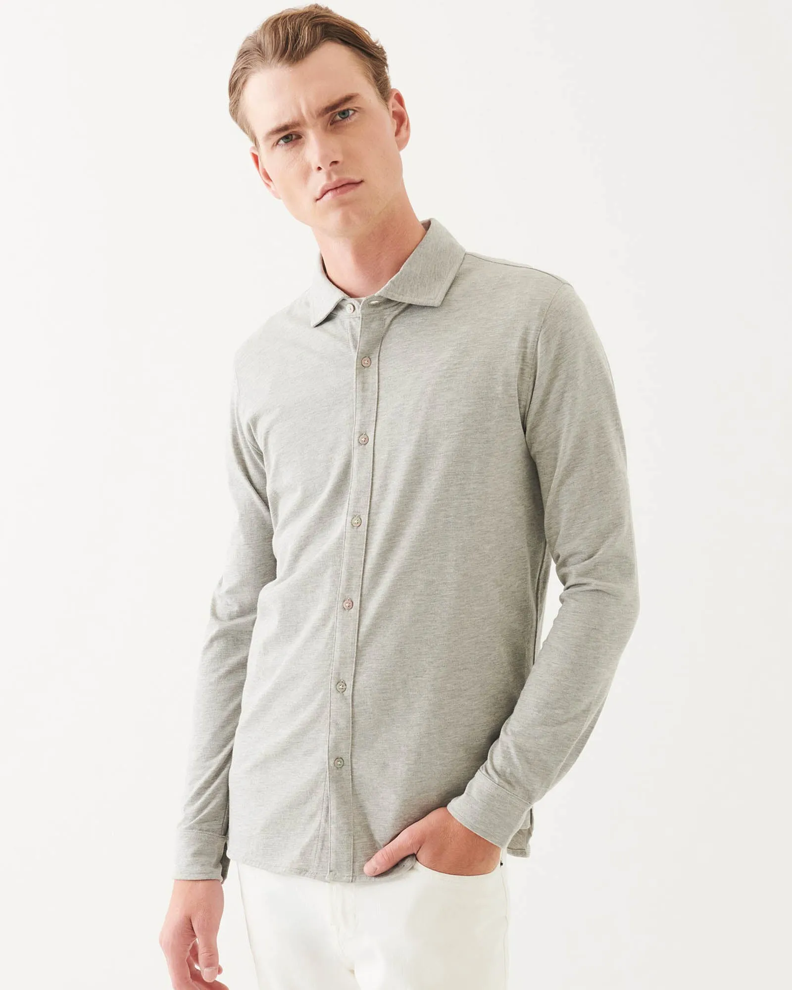 Overdye Button Front Shirt sold by TNT Fashion product image thumbnail 2