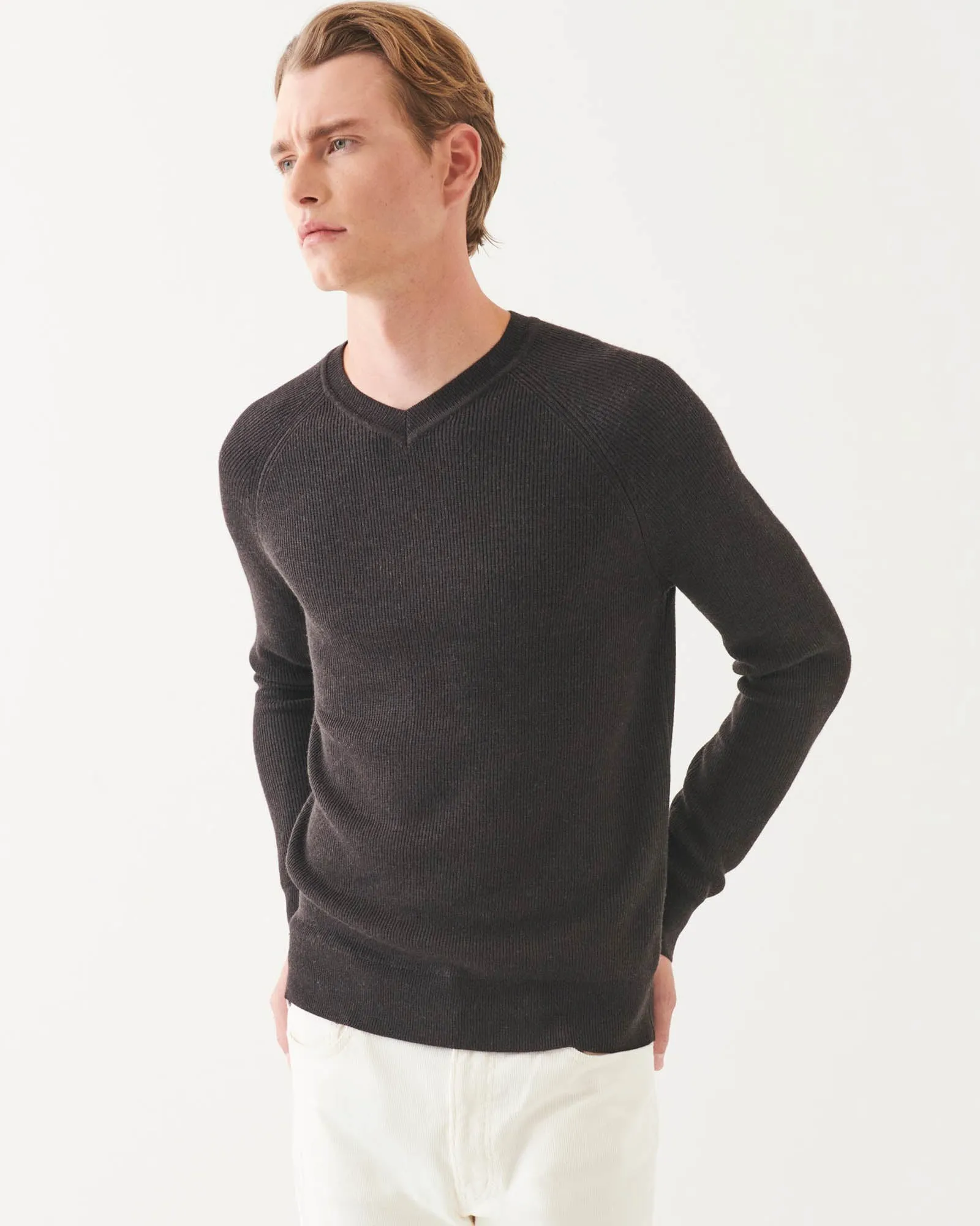 Merino V-Neck Sweater sold by TNT Fashion product image thumbnail 3