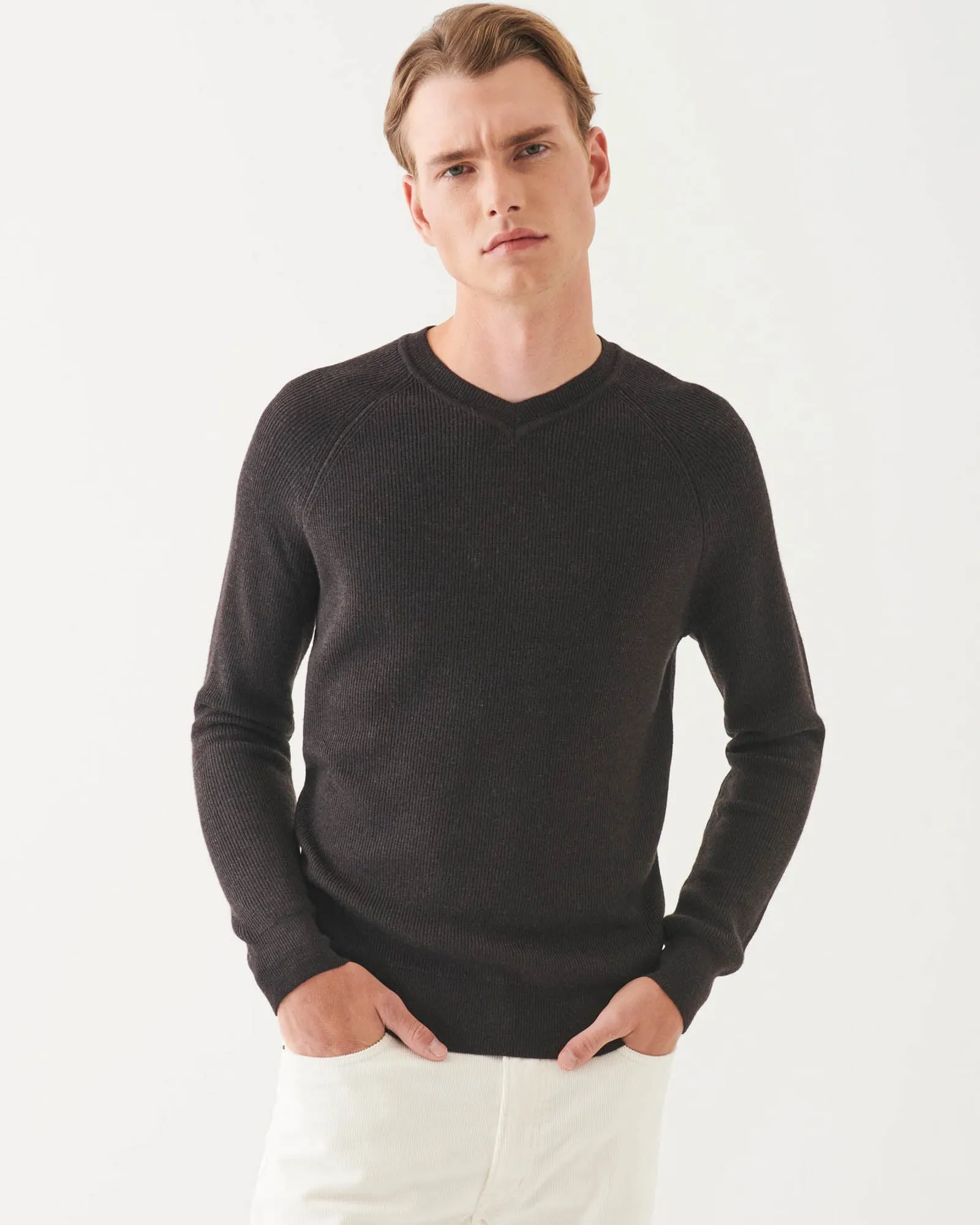 Merino V-Neck Sweater sold by TNT Fashion