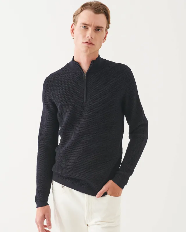 Textured 1/4 Zip Sweater sold by TNT Fashion