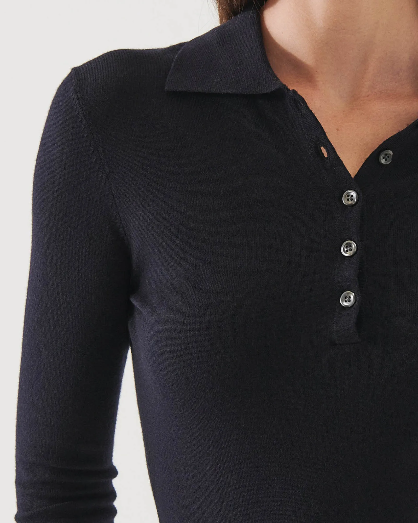 Long Sleeve Classic Polo sold by TNT Fashion product image thumbnail 4