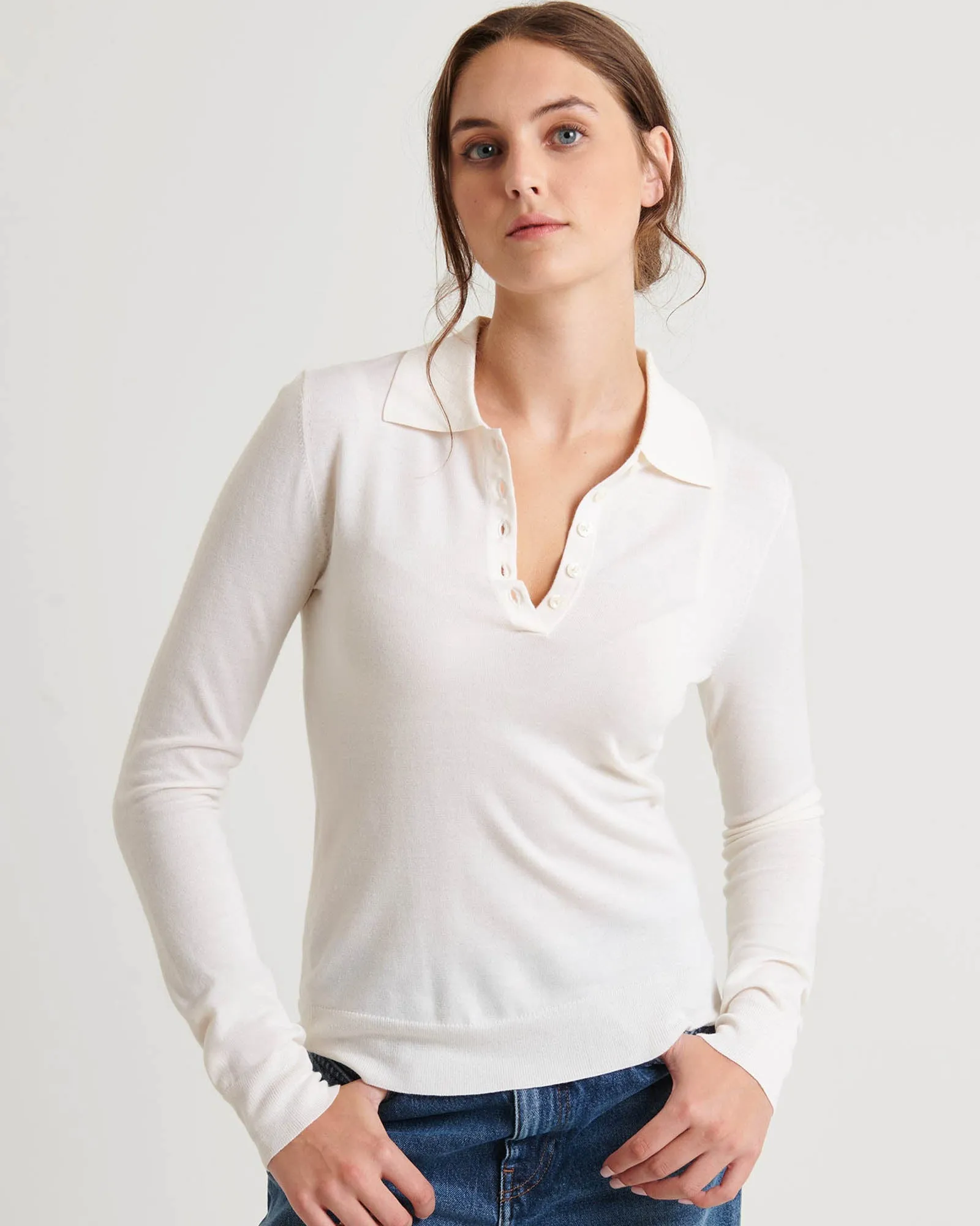 Long Sleeve Classic Polo sold by TNT Fashion product image thumbnail 3