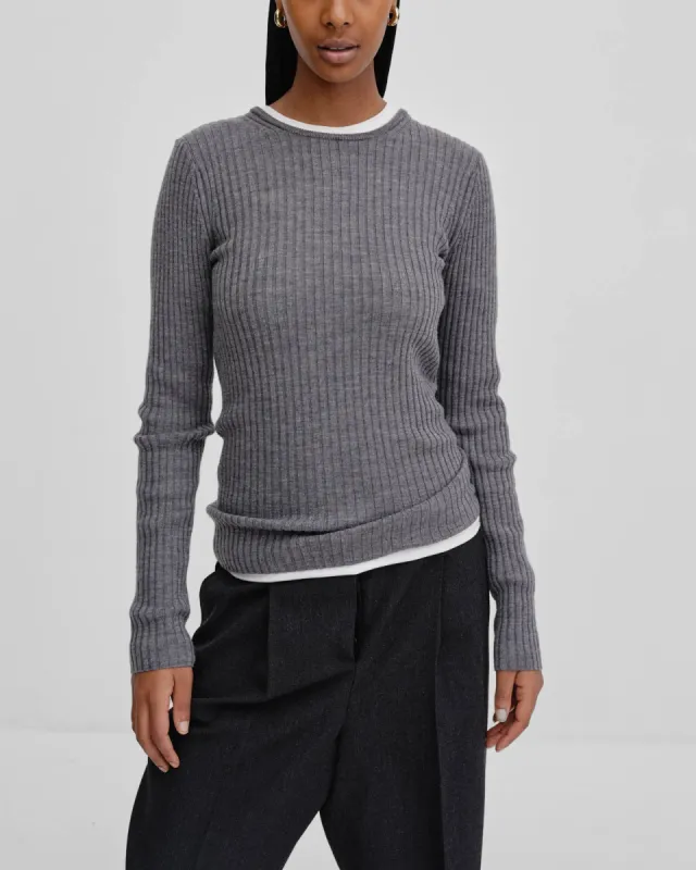 Long Sleeve Camb Blouse sold by TNT Fashion