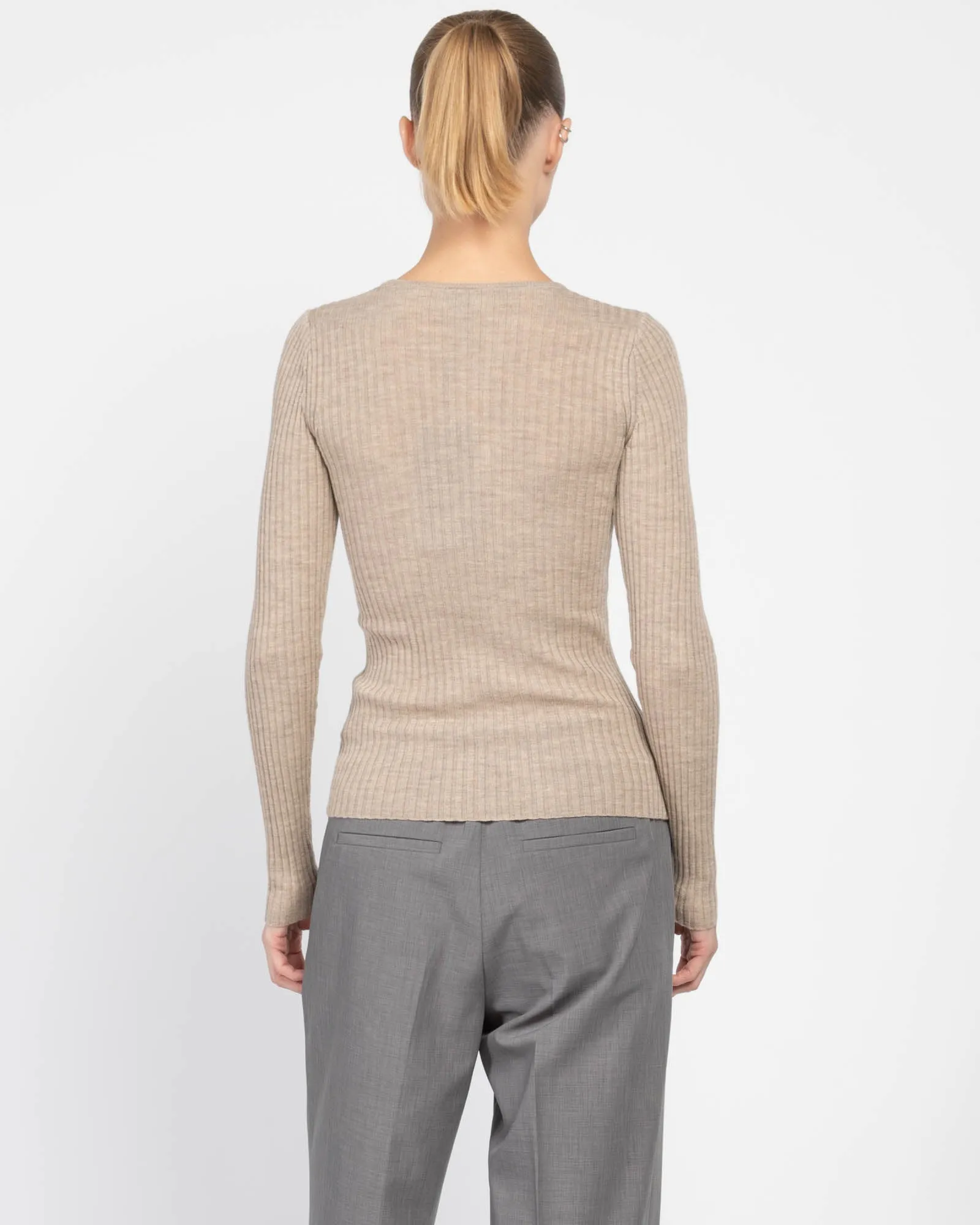 Long Sleeve Camb Blouse sold by TNT Fashion product image thumbnail 3