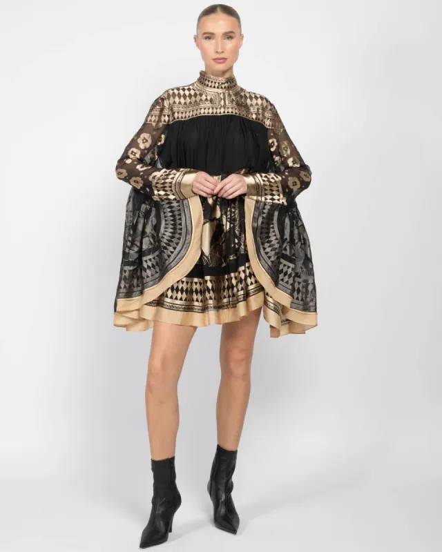 Illustration Otto Mini Dress sold by TNT Fashion