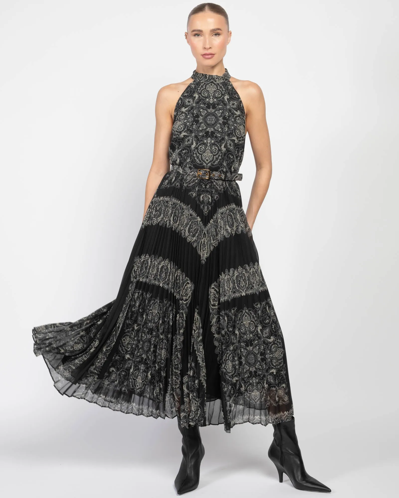 Sunray Halter Picnic Dress sold by TNT Fashion product image thumbnail 3