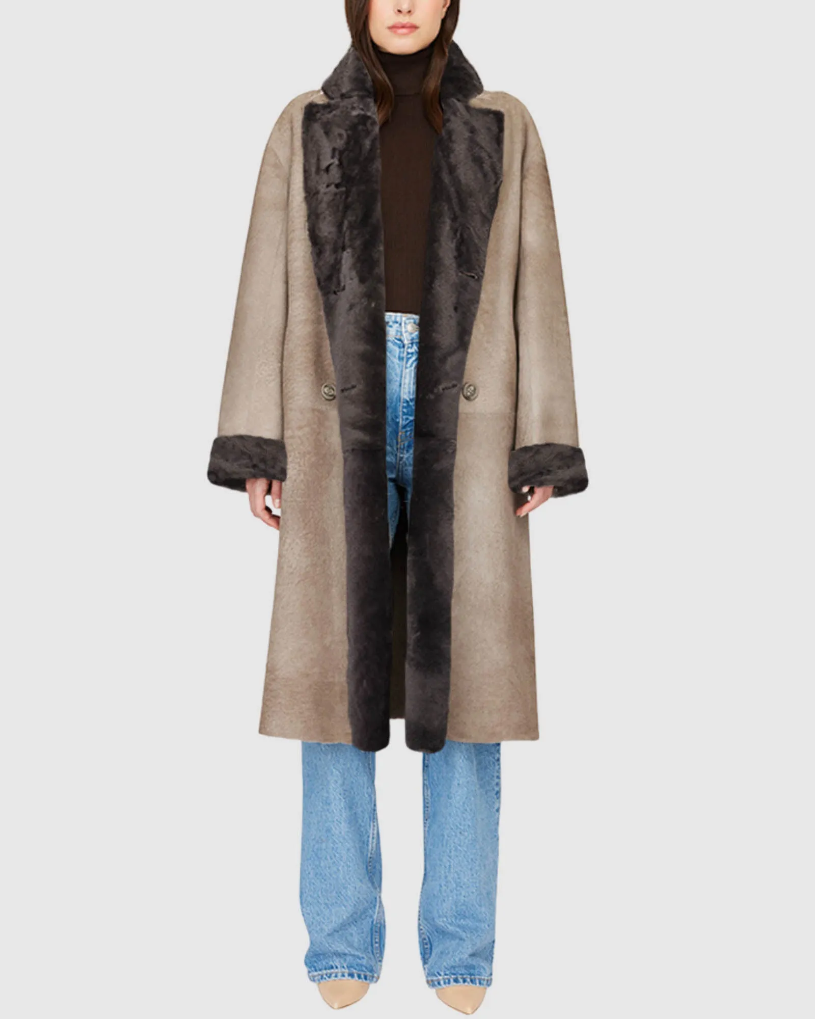 Elle Shearling Coat sold by TNT Fashion product image thumbnail 2