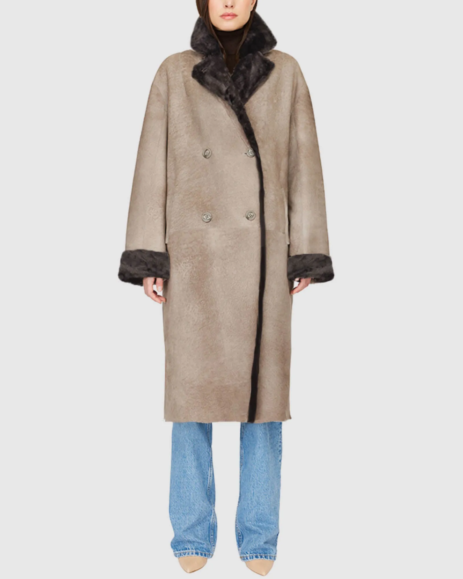 Elle Shearling Coat sold by TNT Fashion