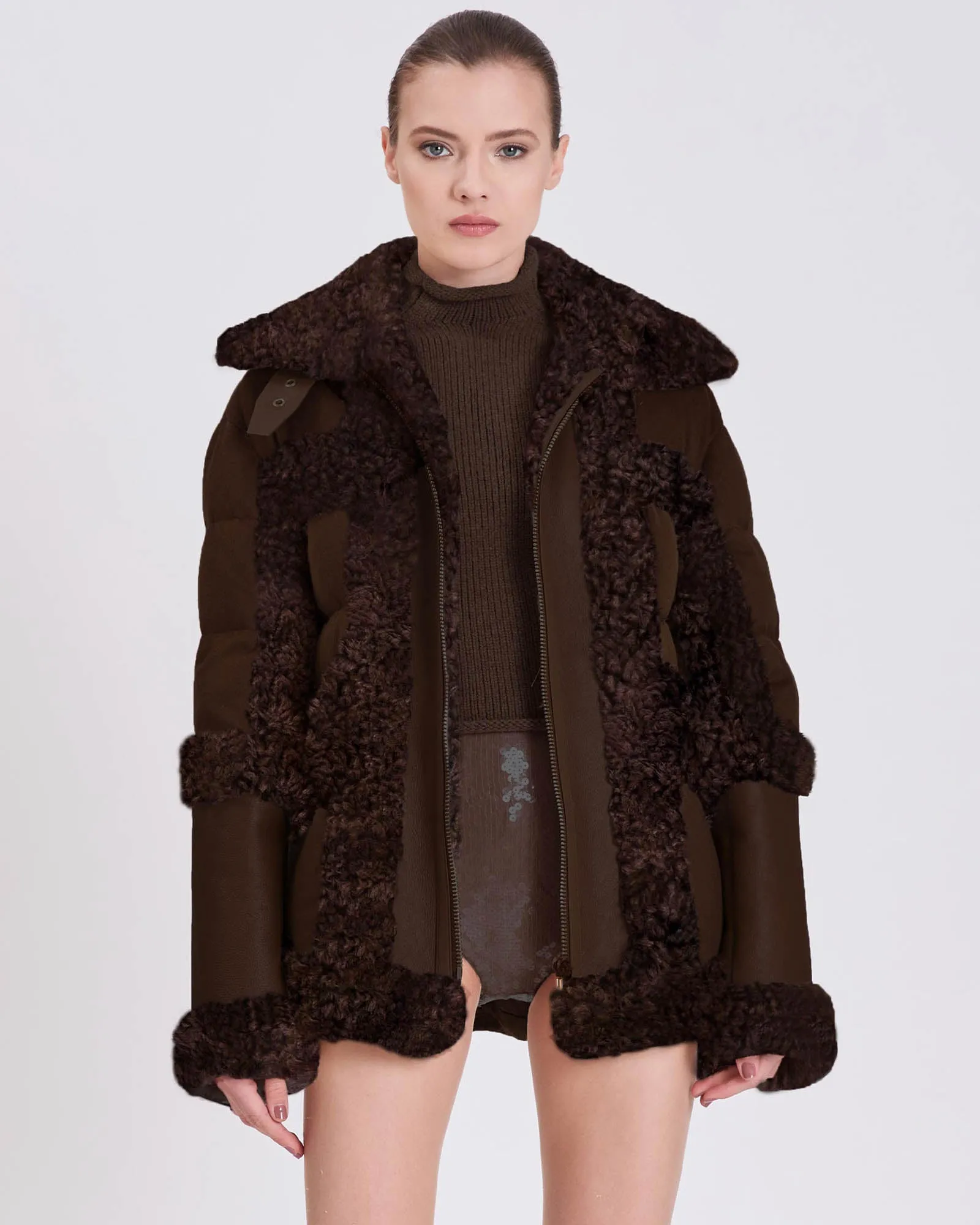 Calista Nylon Coat sold by TNT Fashion