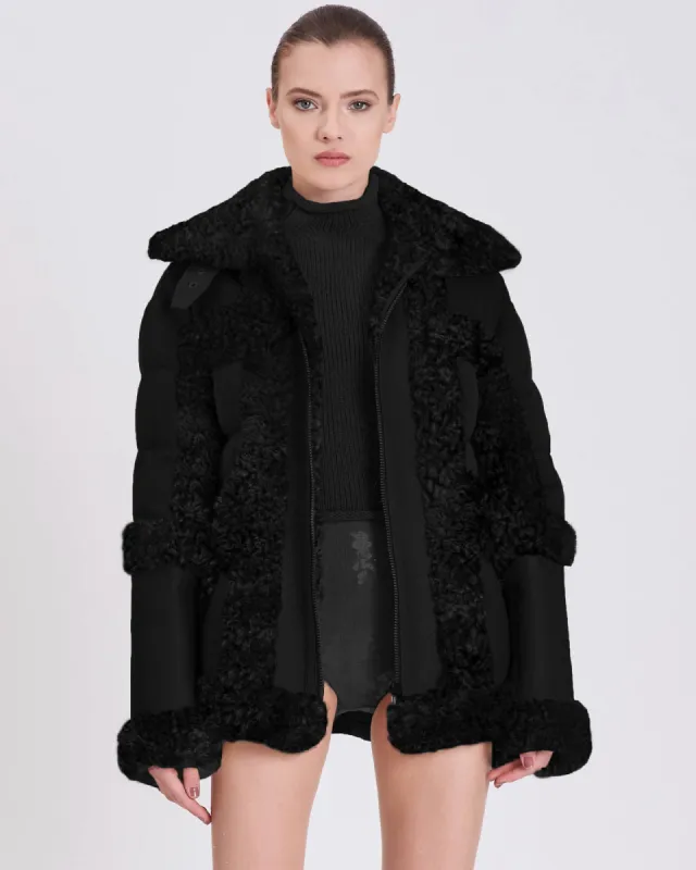 Calista Nylon Coat sold by TNT Fashion