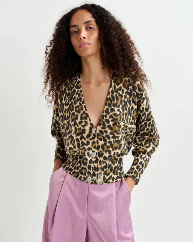 Leopard Cardigan sold by TNT Fashion