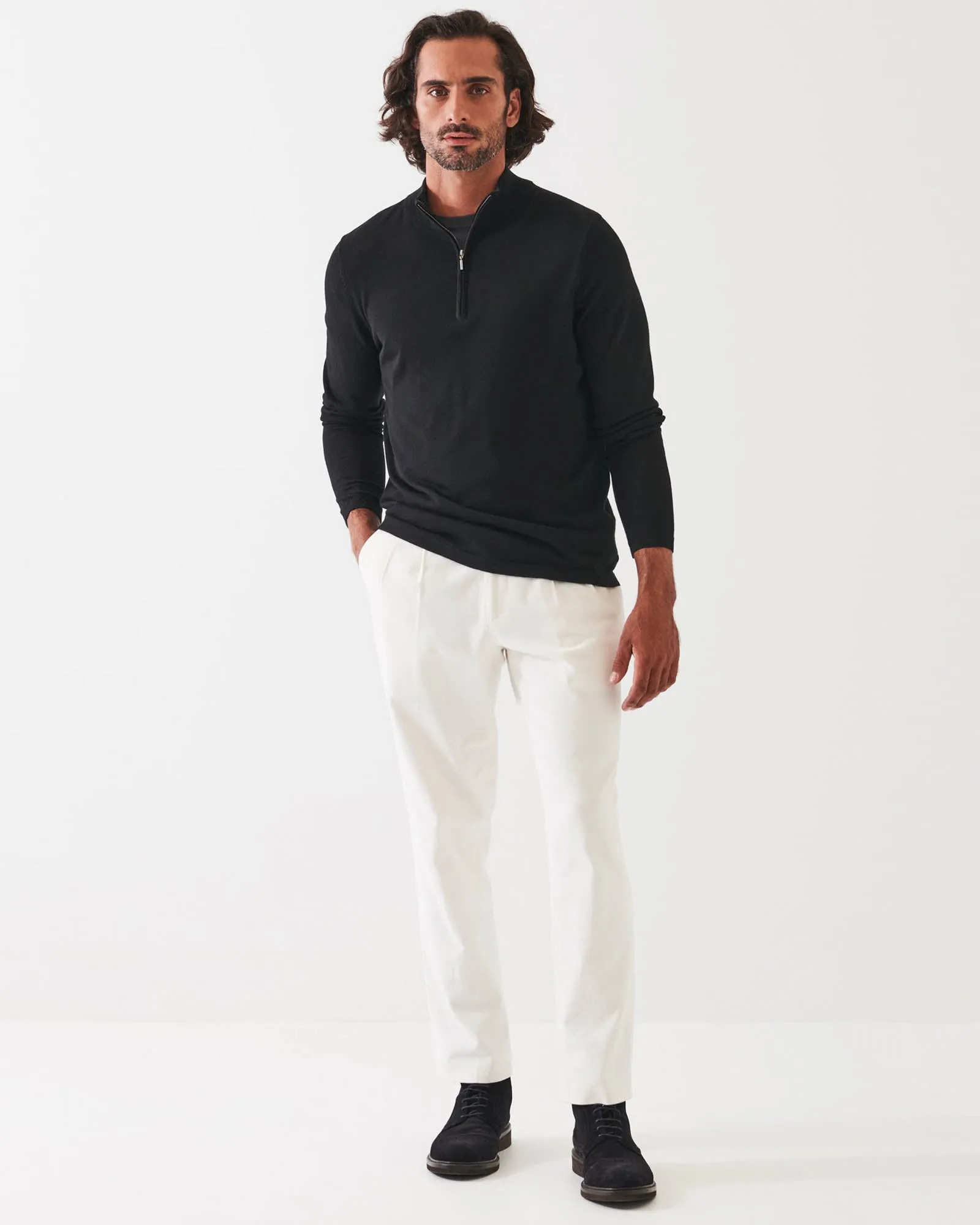 Merino Quarter Zip Sweater sold by TNT Fashion product image thumbnail 2