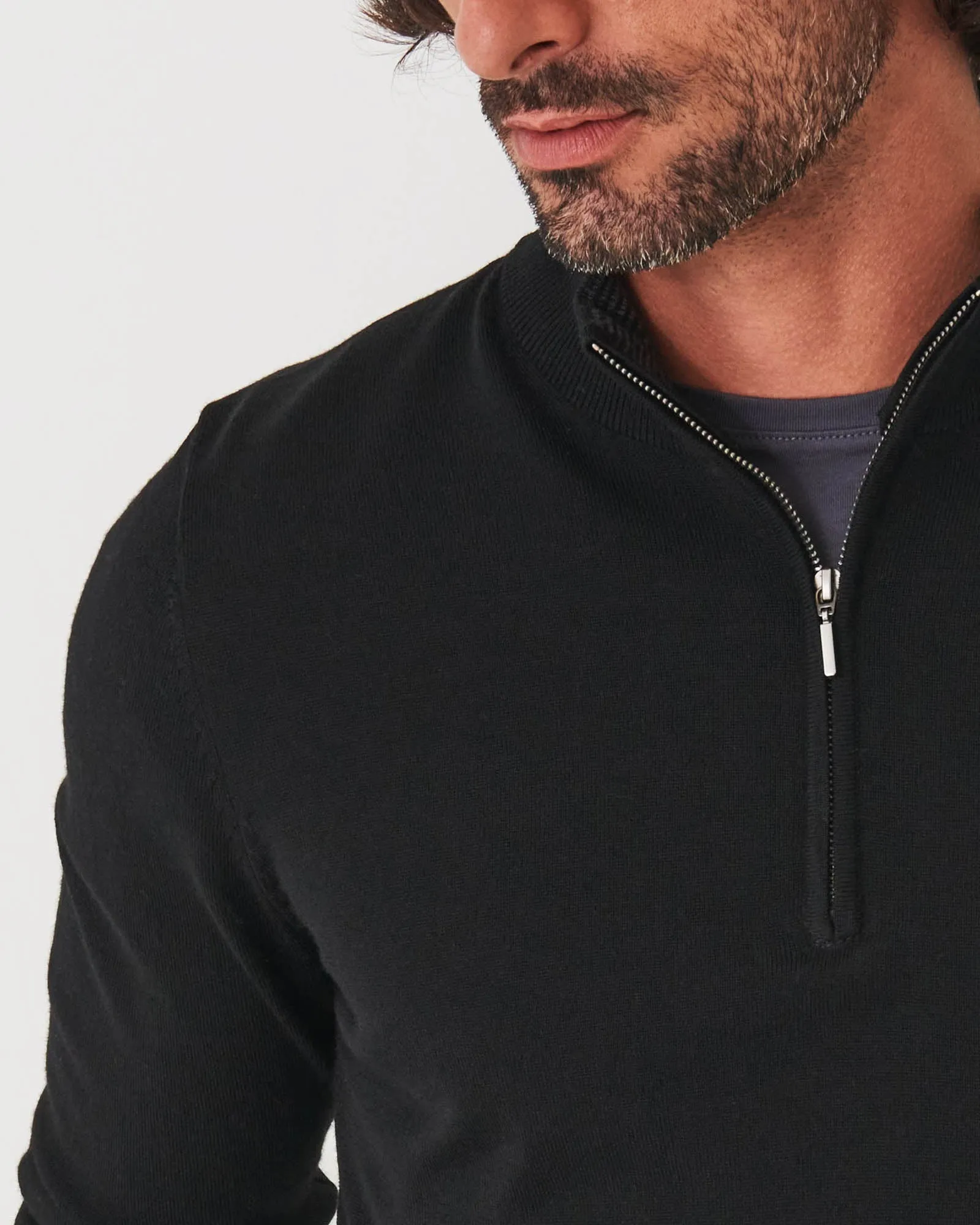 Merino Quarter Zip Sweater sold by TNT Fashion product image thumbnail 4