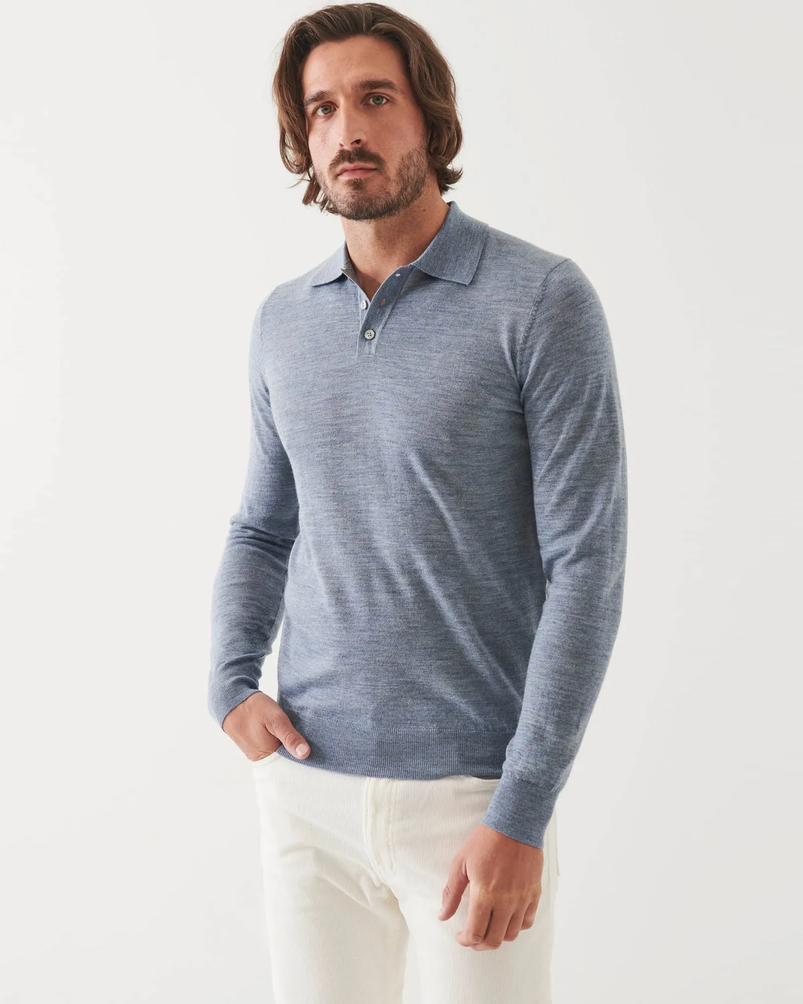 3 Button Polo Sweater sold by TNT Fashion