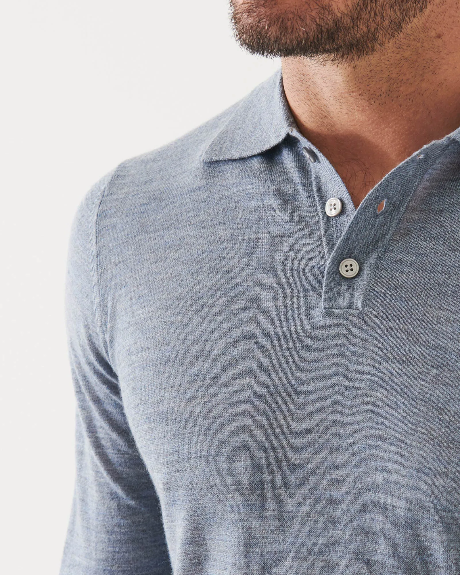 3 Button Polo Sweater sold by TNT Fashion product image thumbnail 3