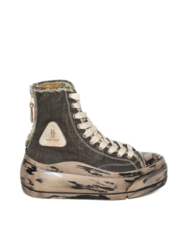 Distressed 10-Hole Kurt Sneakers sold by TNT Fashion