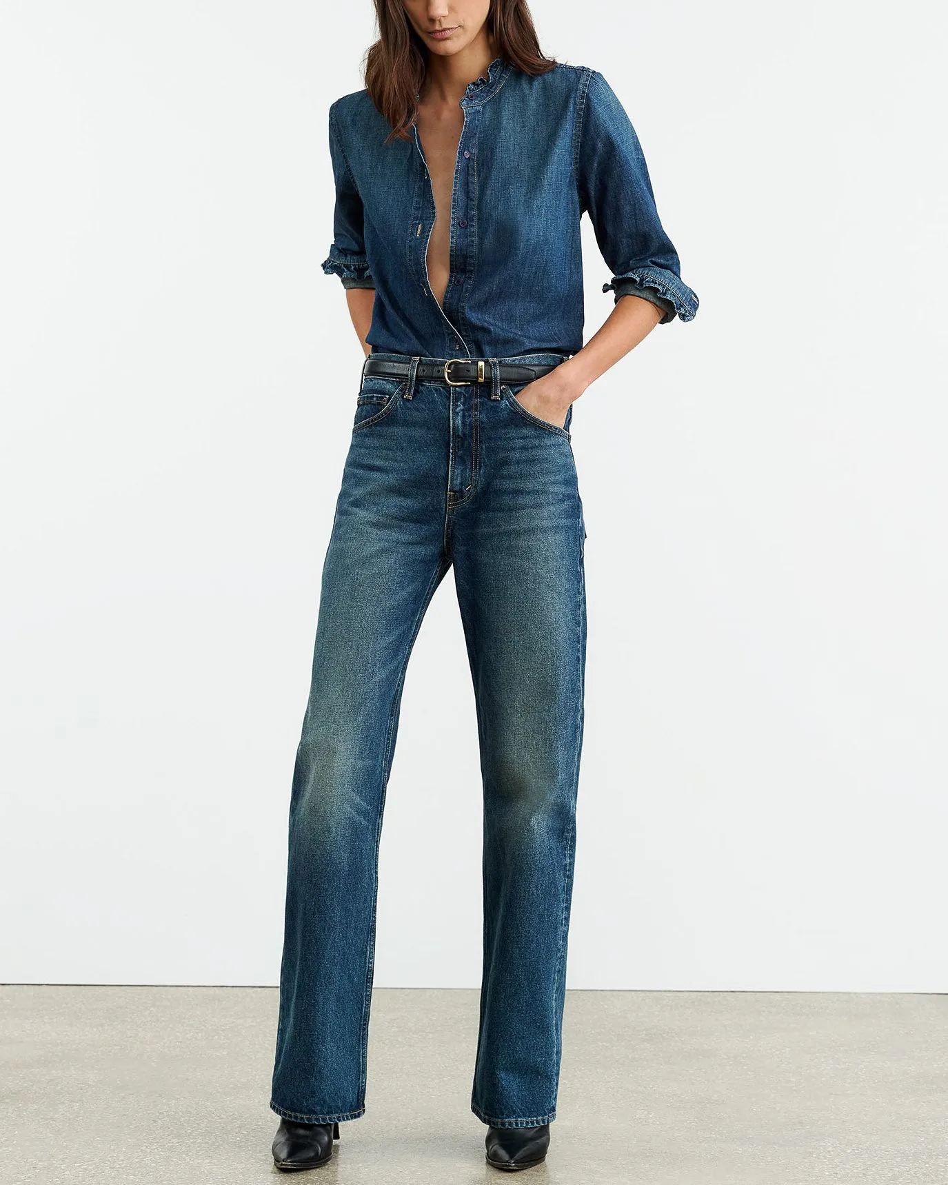 Lydia Denim Shirt sold by TNT Fashion product image thumbnail 2