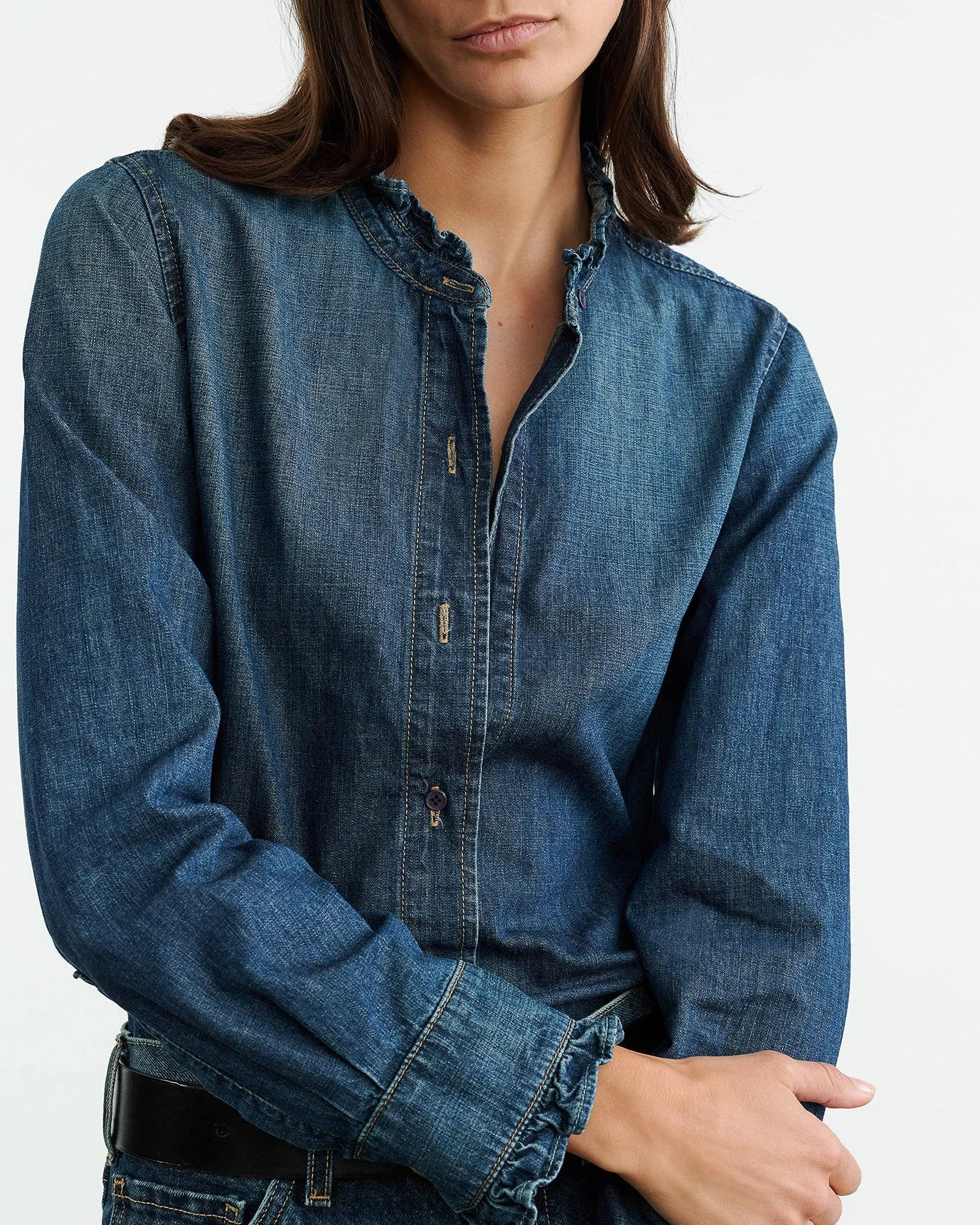 Lydia Denim Shirt sold by TNT Fashion product image thumbnail 4