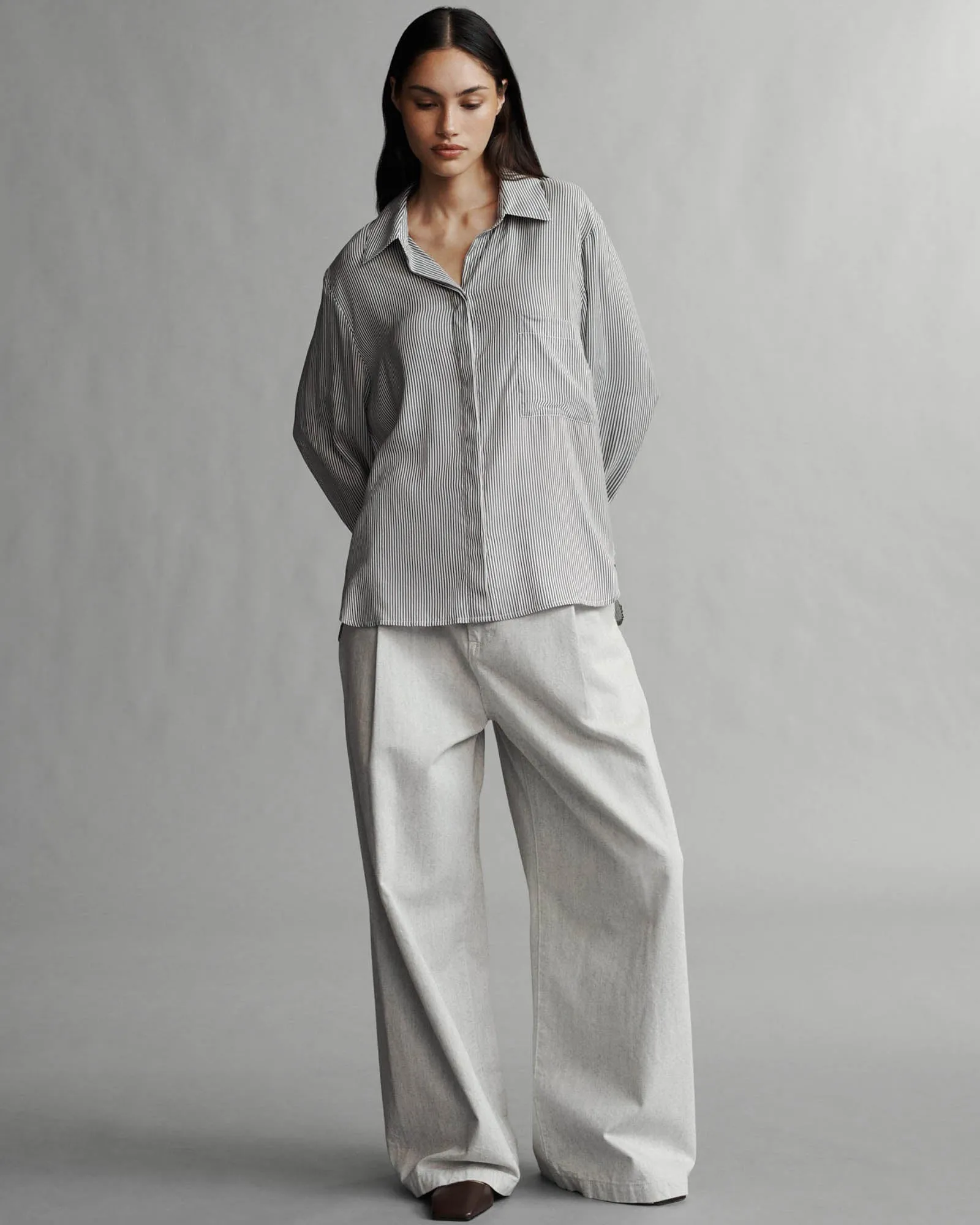 Boyfriend Shirt sold by TNT Fashion product image thumbnail 2