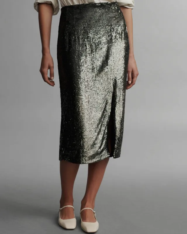 Fishscale Ladylike Skirt sold by TNT Fashion