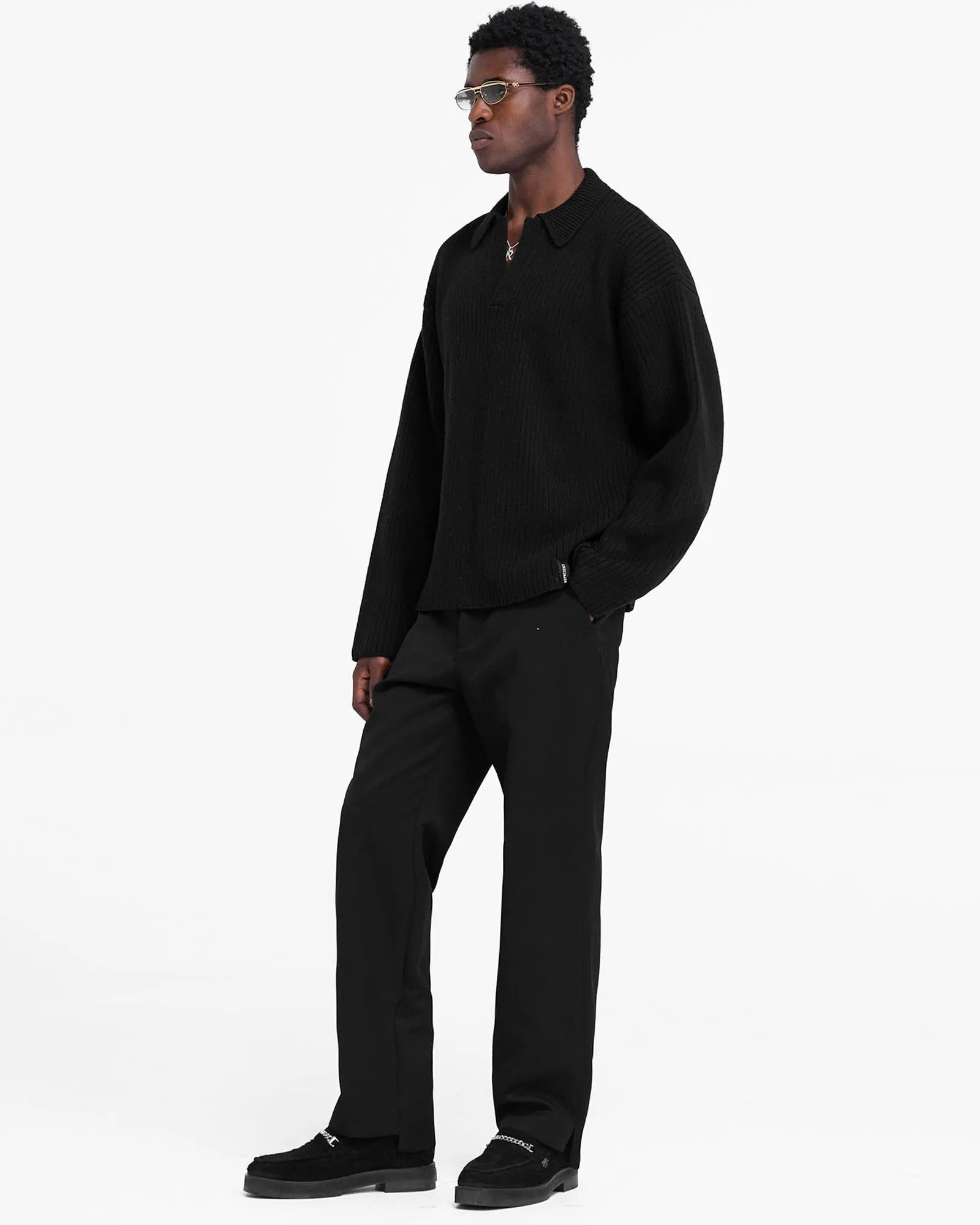 Textured Knit Polo sold by TNT Fashion product image thumbnail 4