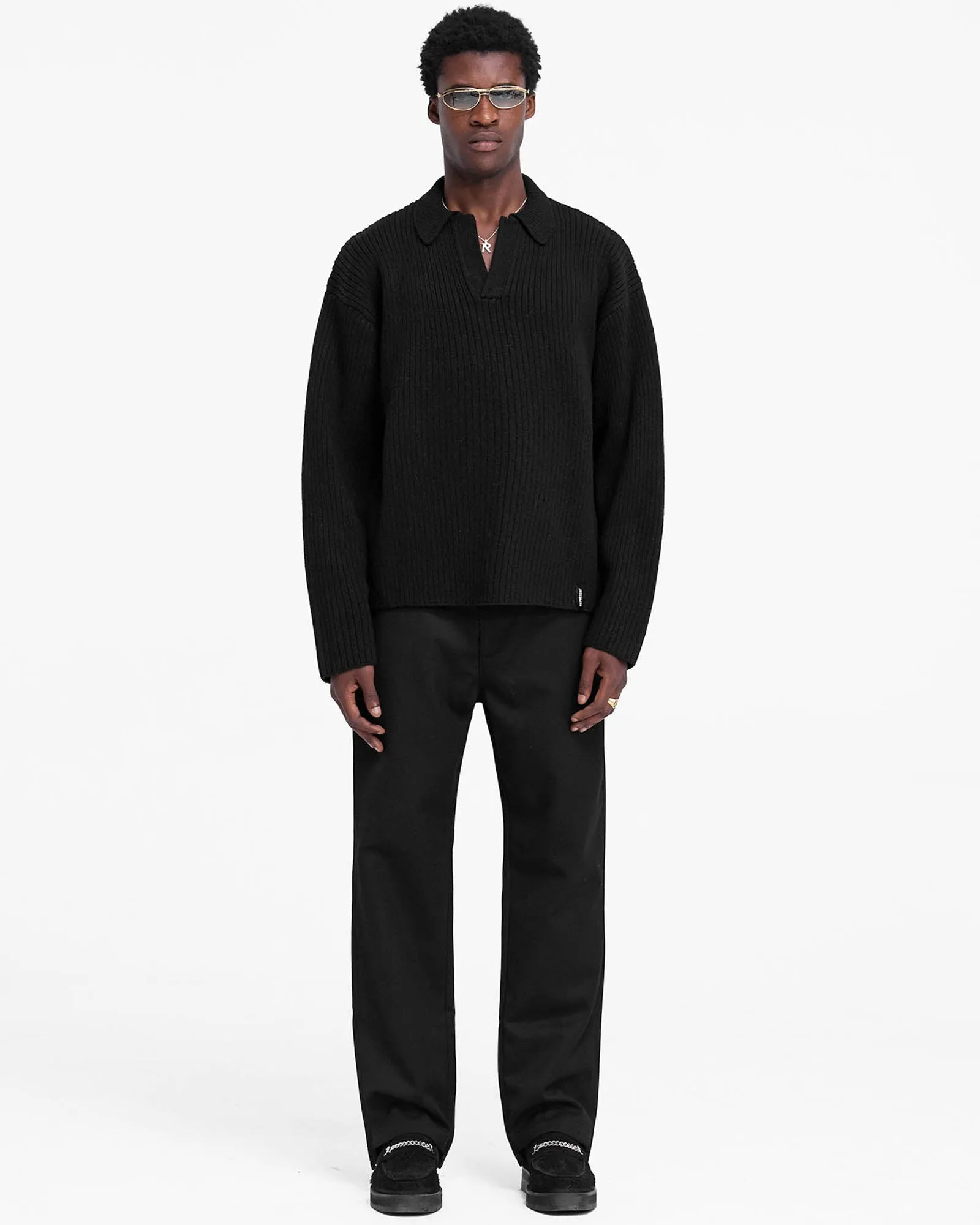 Textured Knit Polo sold by TNT Fashion product image thumbnail 2