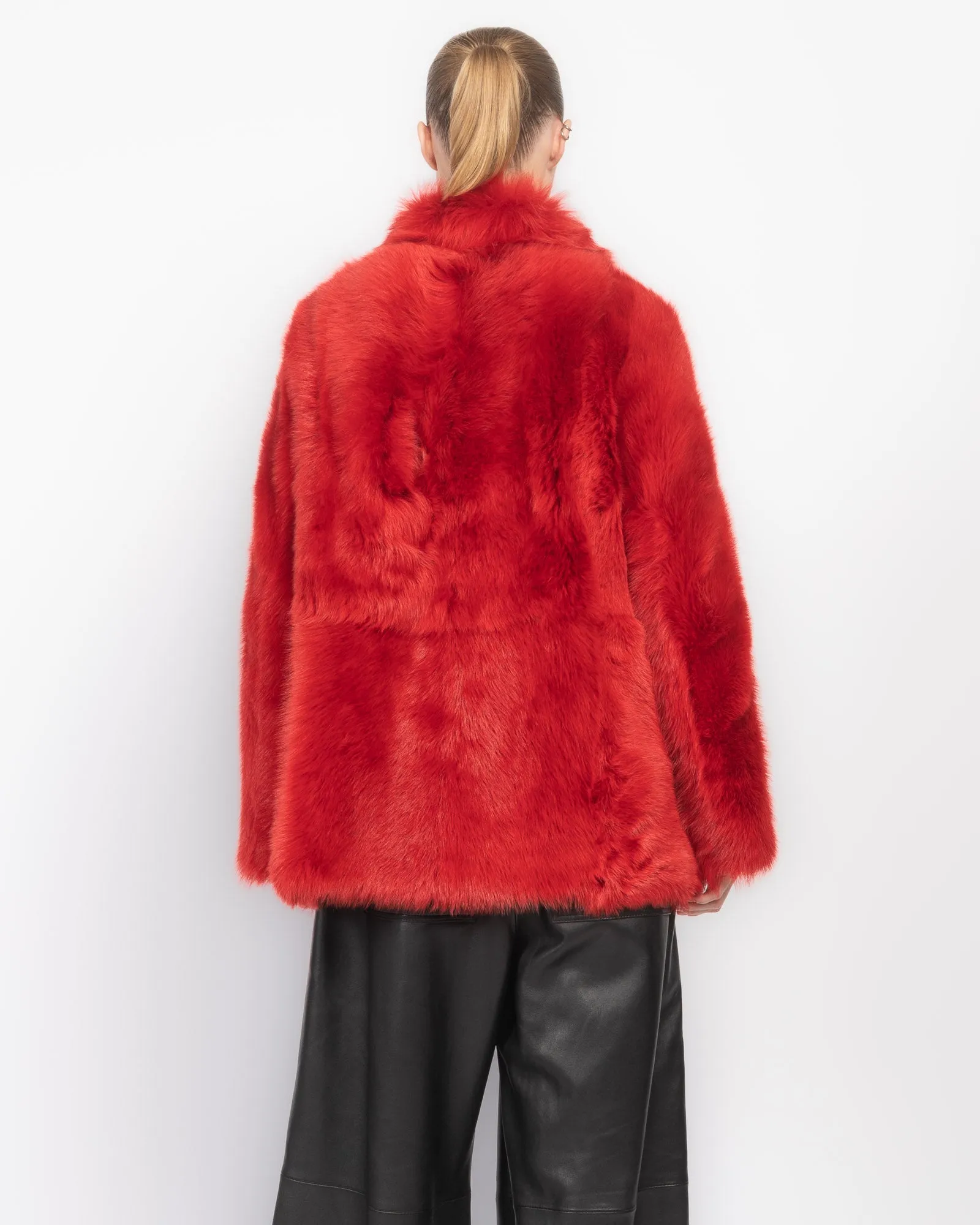 Milky Way Shearling Coat sold by TNT Fashion product image thumbnail 4