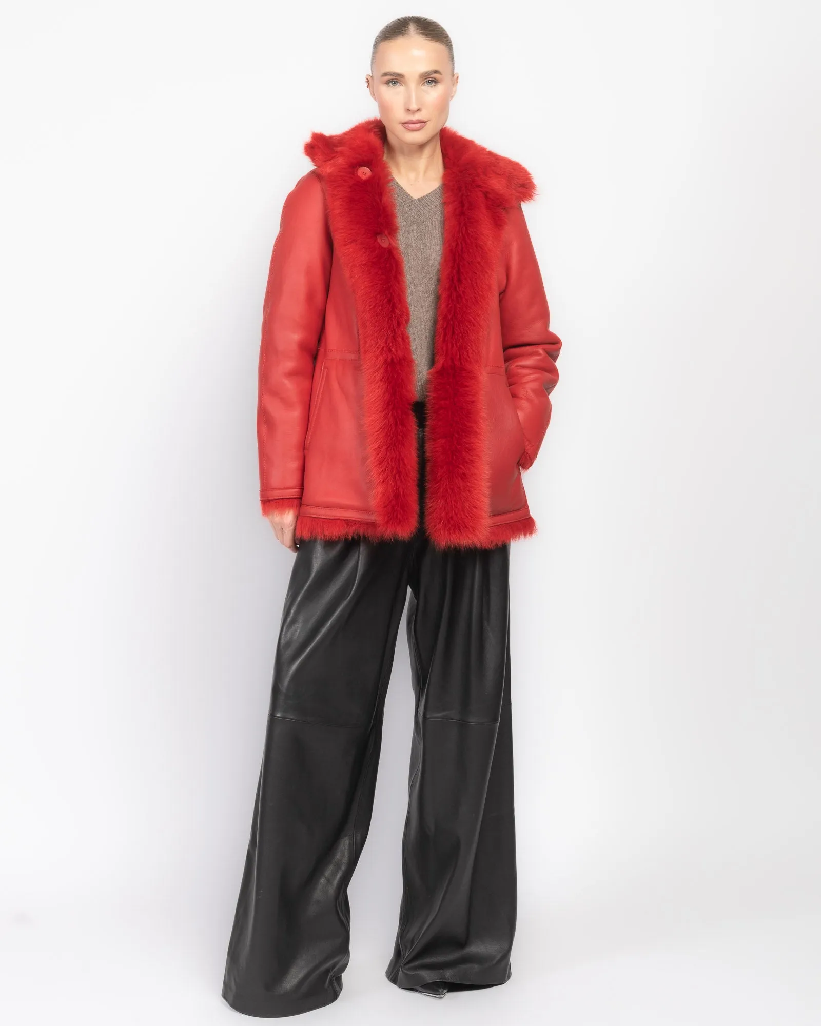 Milky Way Shearling Coat sold by TNT Fashion product image thumbnail 2