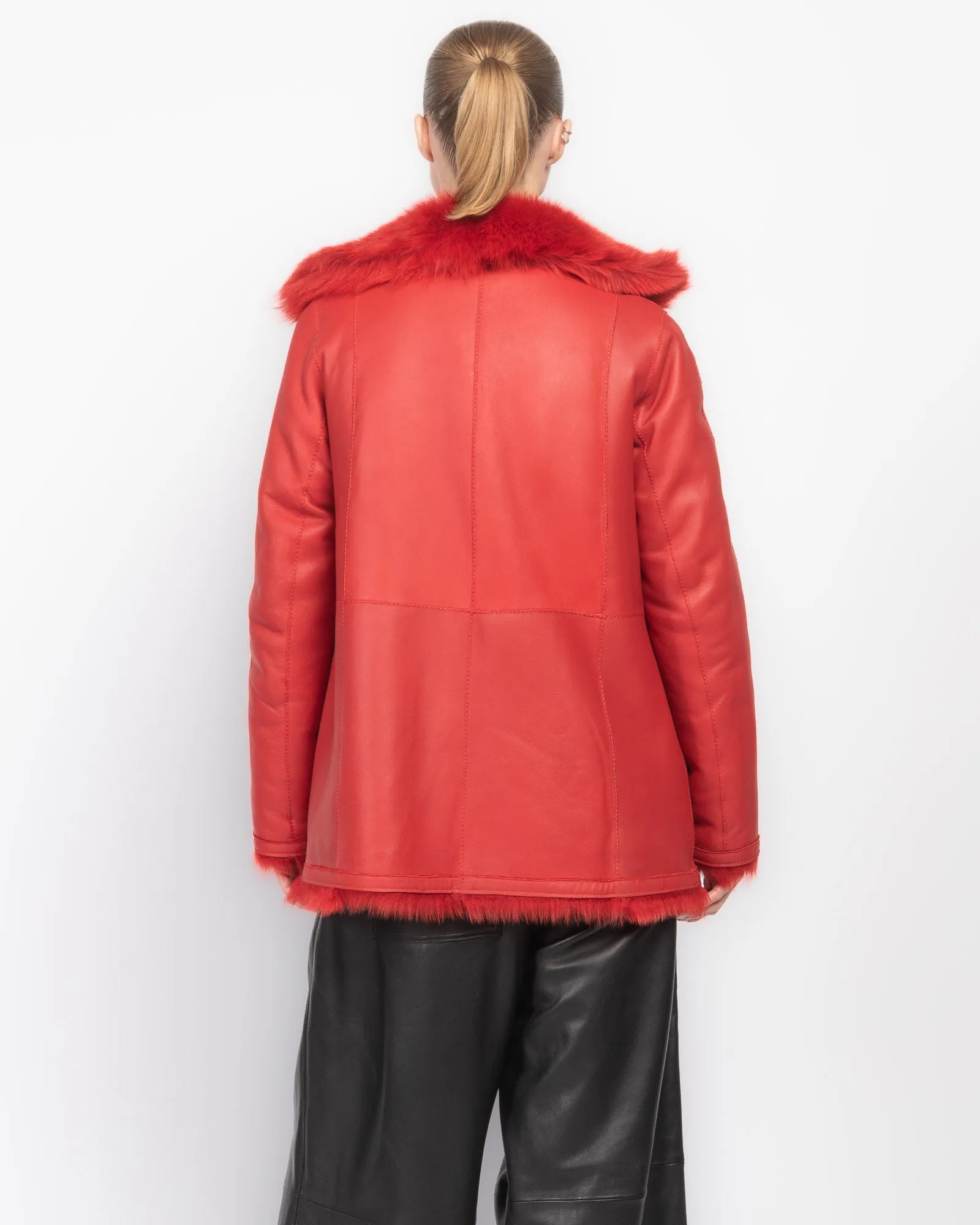 Milky Way Shearling Coat sold by TNT Fashion product image thumbnail 3