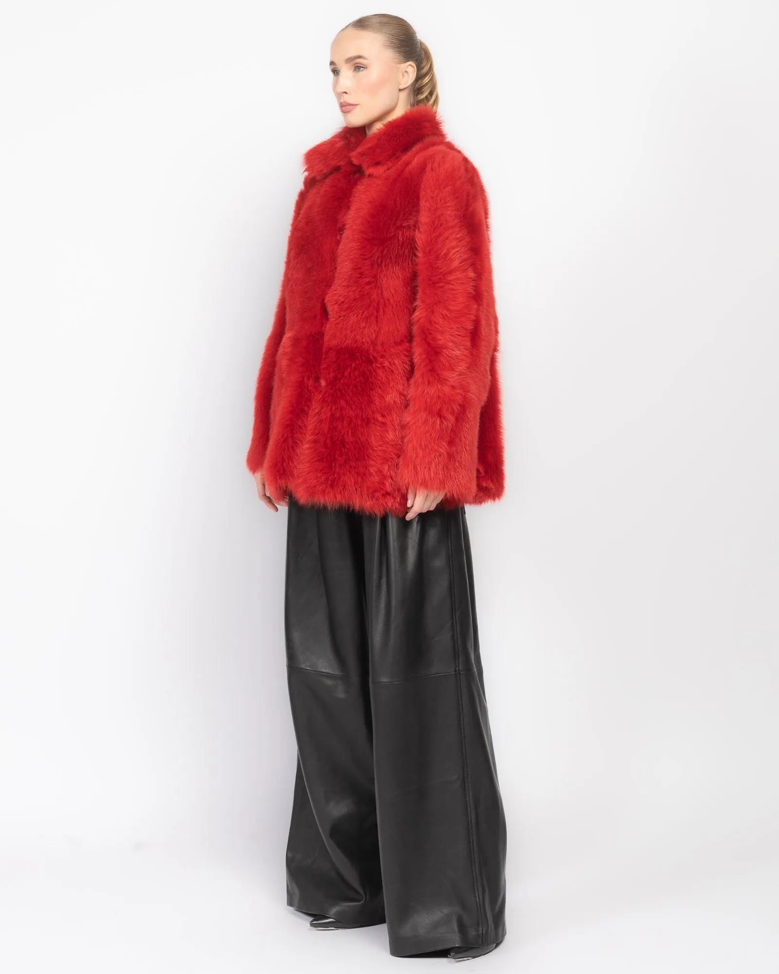 Milky Way Shearling Coat sold by TNT Fashion product image thumbnail 5