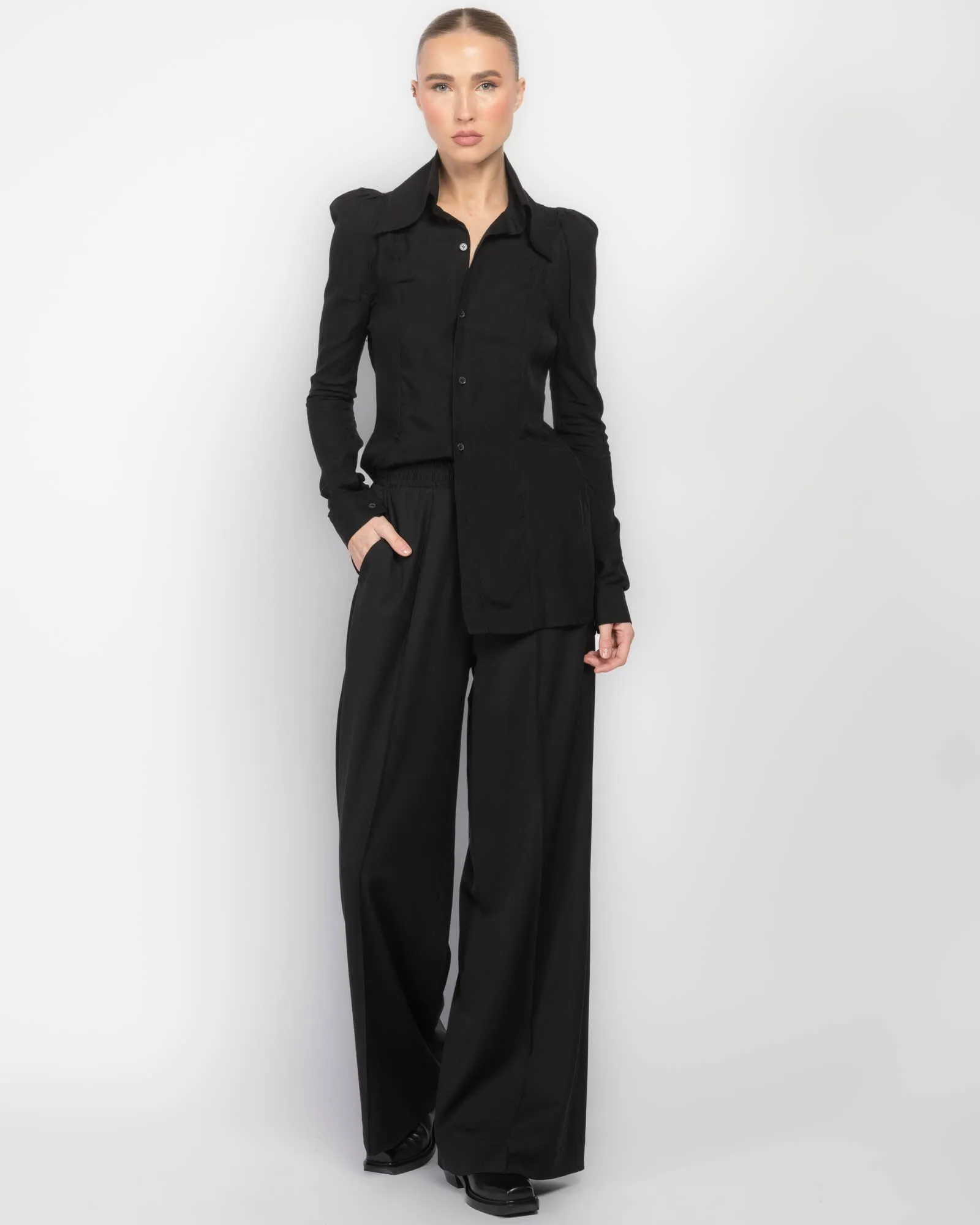 Puff Sleeve Blouse sold by TNT Fashion product image thumbnail 2