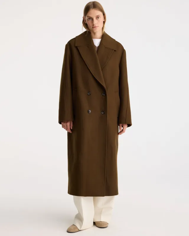 Oversized Double-Breasted Coat sold by TNT Fashion