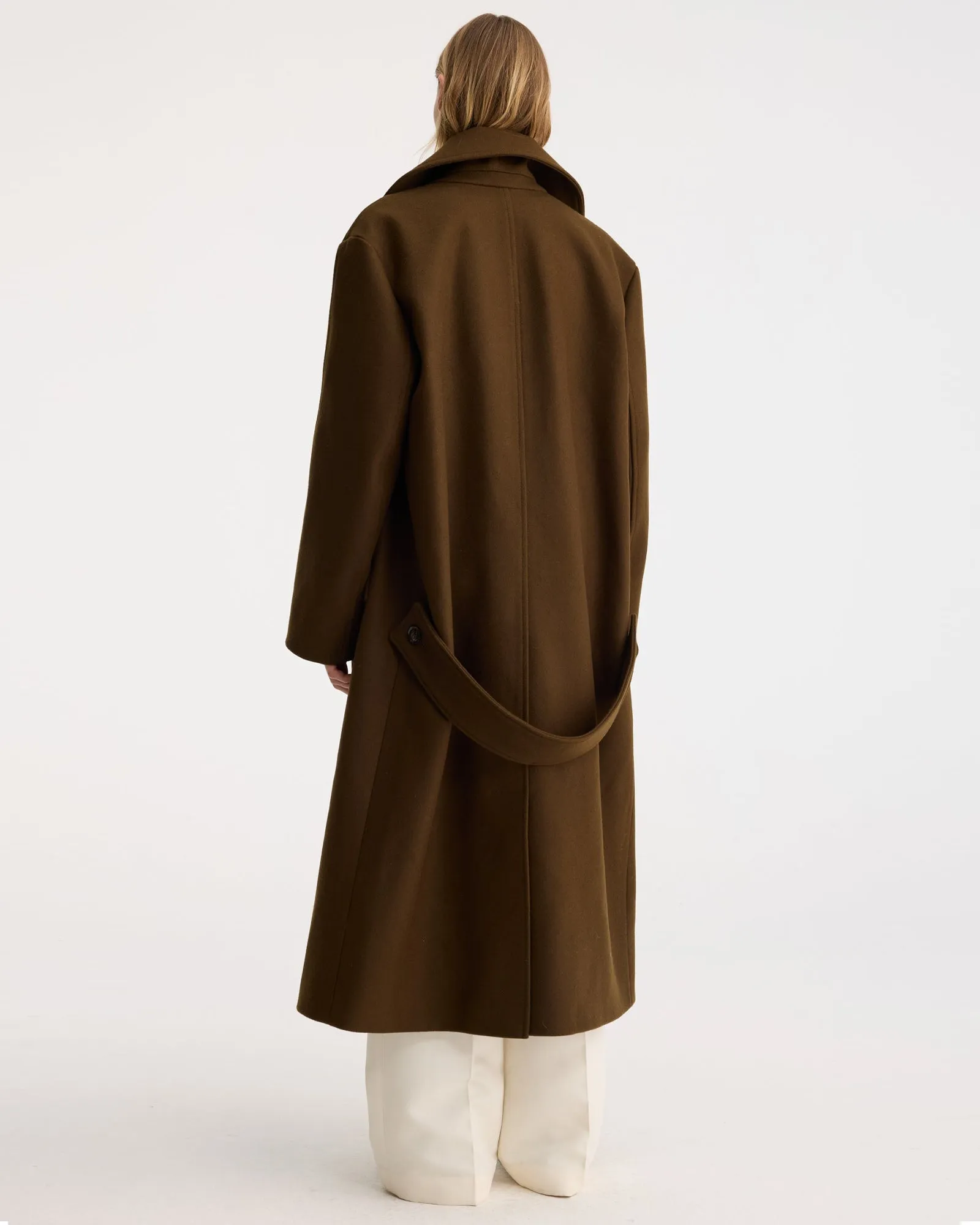 Oversized Double-Breasted Coat sold by TNT Fashion product image thumbnail 3