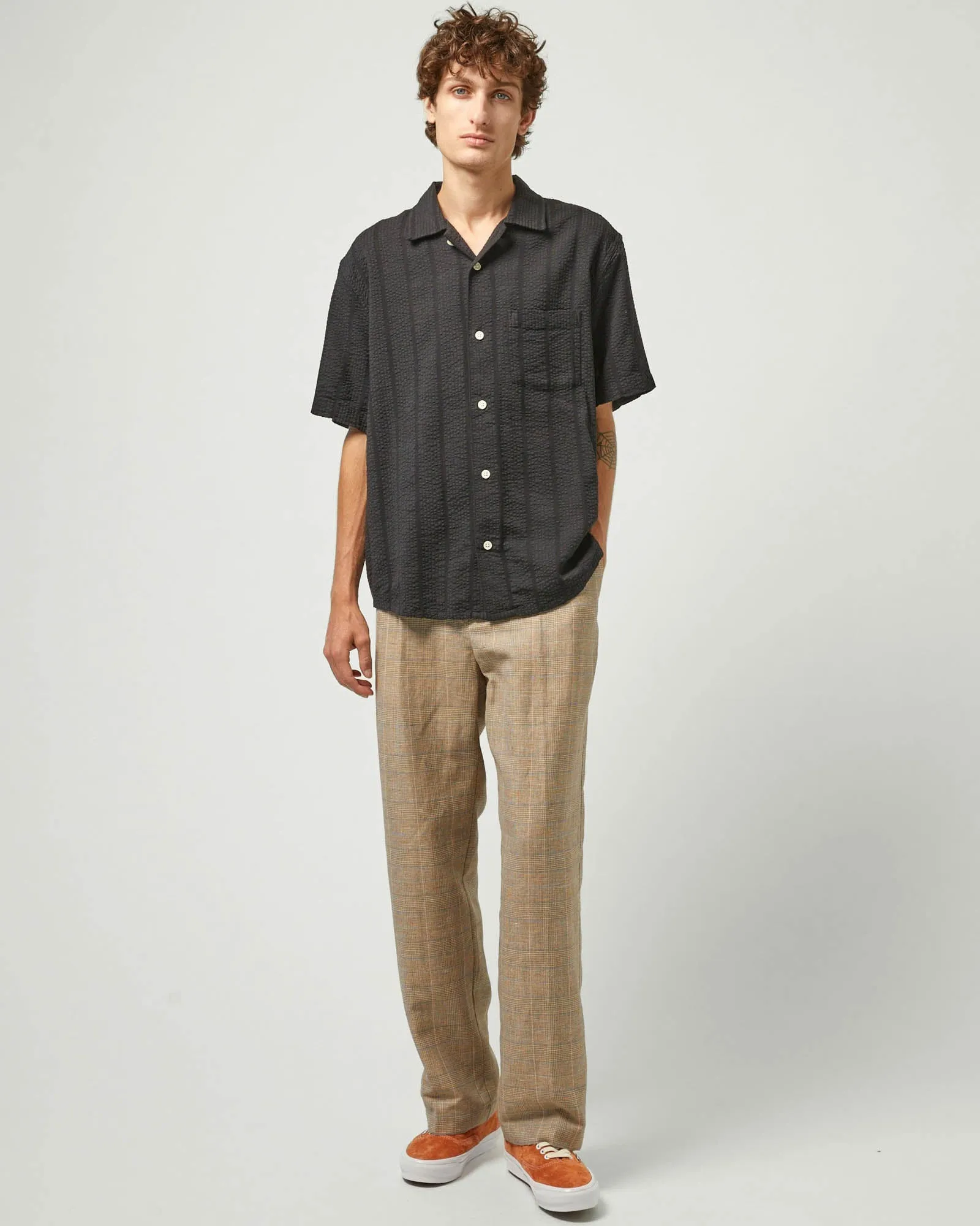 Stripe Seersucker T-Shirt sold by TNT Fashion product image thumbnail 2