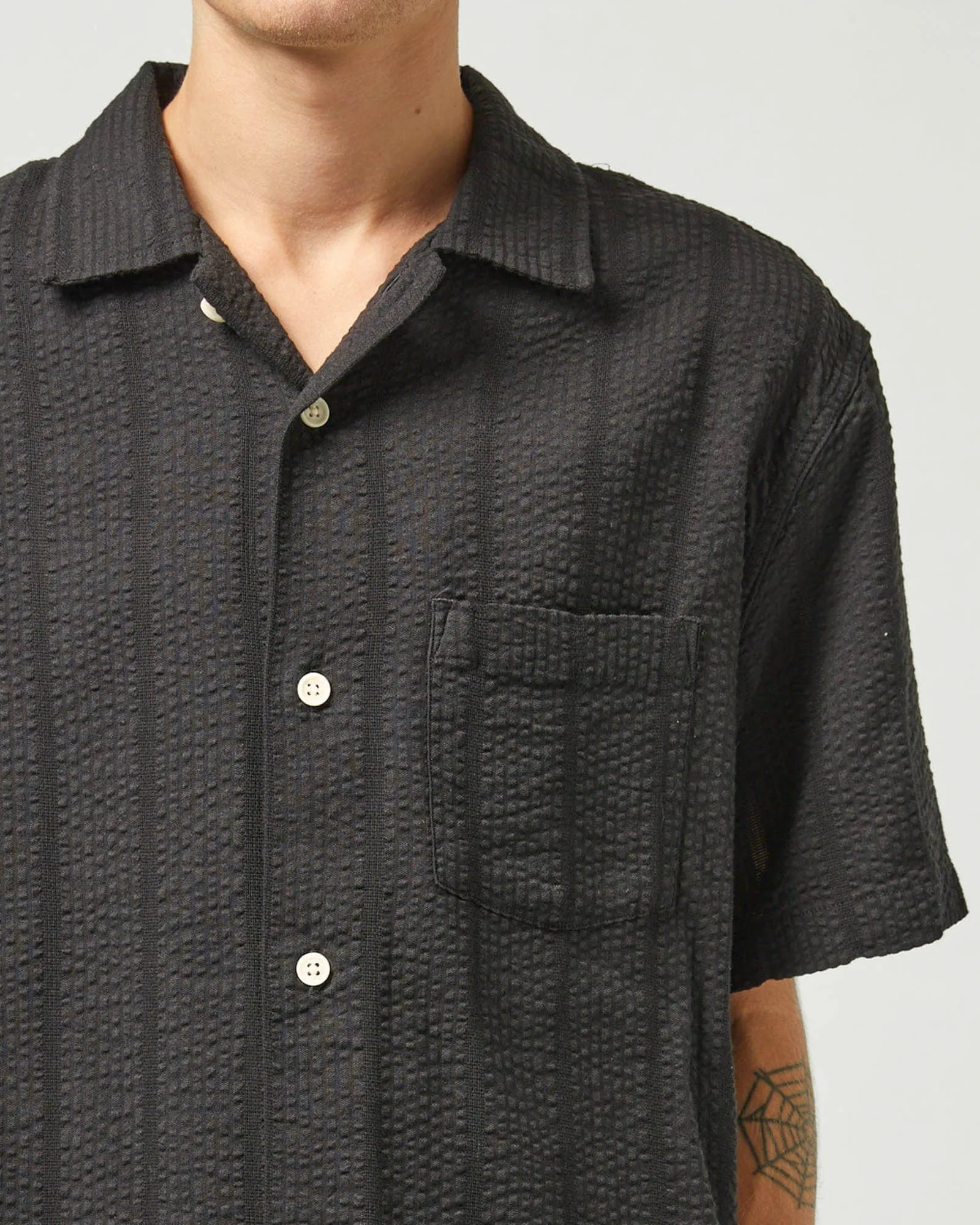 Stripe Seersucker T-Shirt sold by TNT Fashion product image thumbnail 4