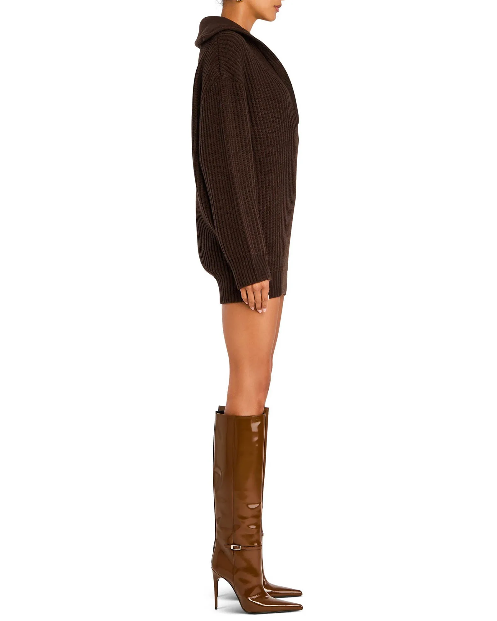 Shy Oversized Sweater Dress sold by TNT Fashion product image thumbnail 4